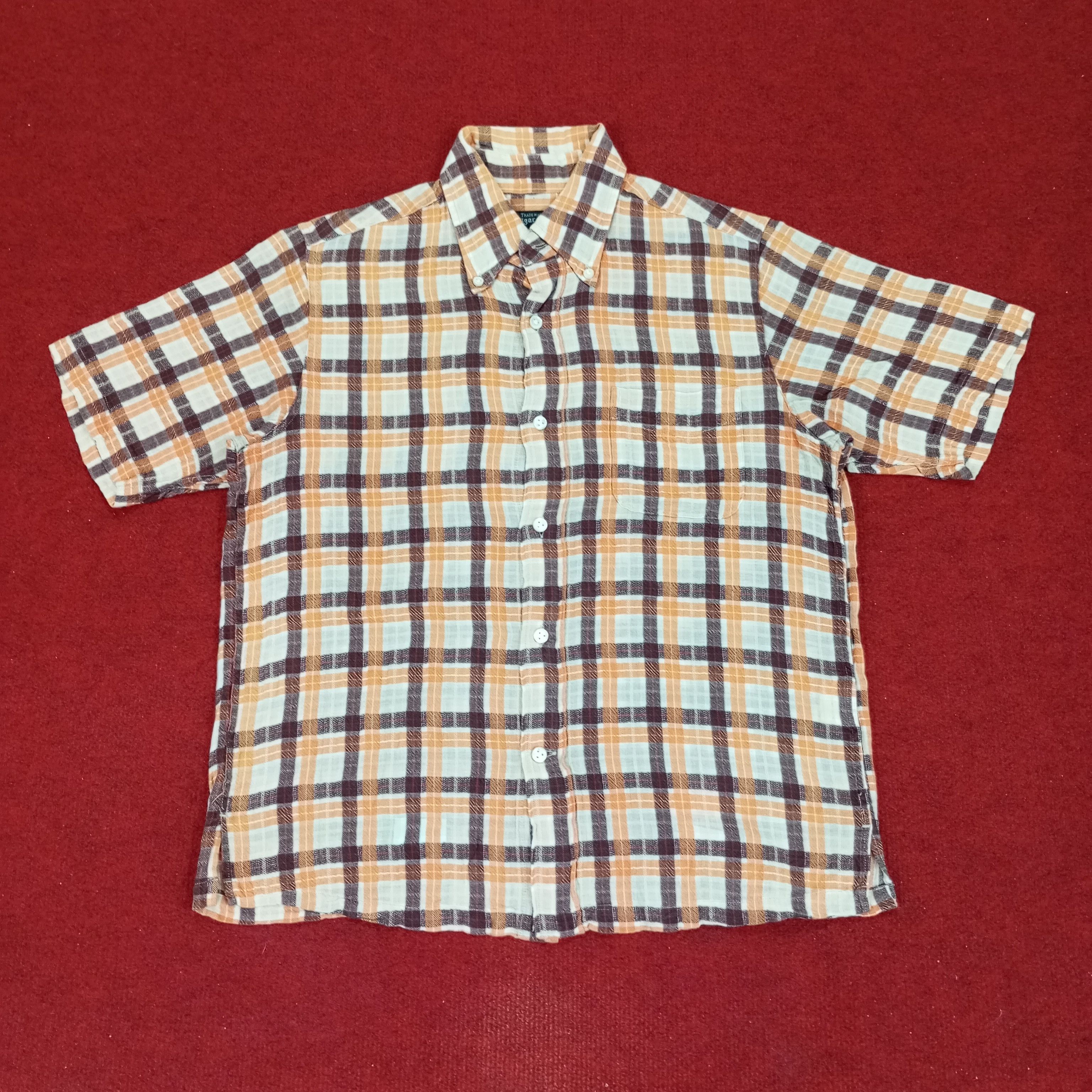 Japanese Brand × Sugar Cane × Vintage Sugar Cane Streetwear Casual Style Shirt Size US S / EU 44-46 / 1 - 1 Thumbnail