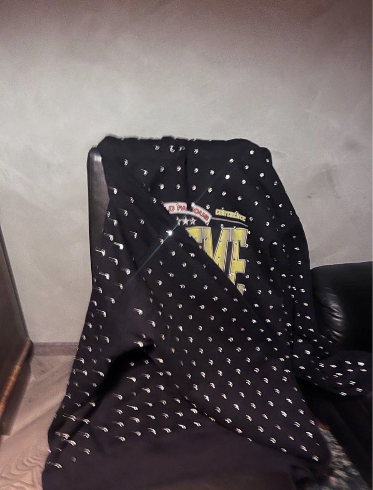 Supreme Supreme team rhinestone hoodie Size US XXL / EU 58 / 5 - 2 Thumbnail