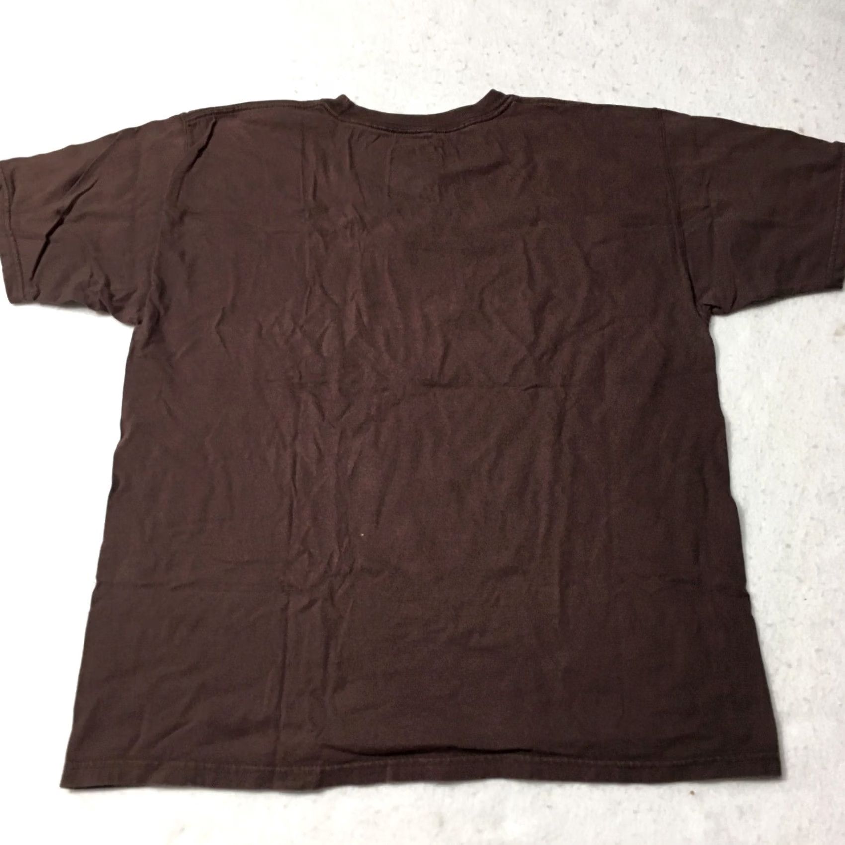 Theory Tank Theory graphic tee Crew Neck Short Sleeve Unisex Adults M Brown blend Graphic Print Vintage No N/A Size US M / EU 48-50 / 2 - 7 Thumbnail