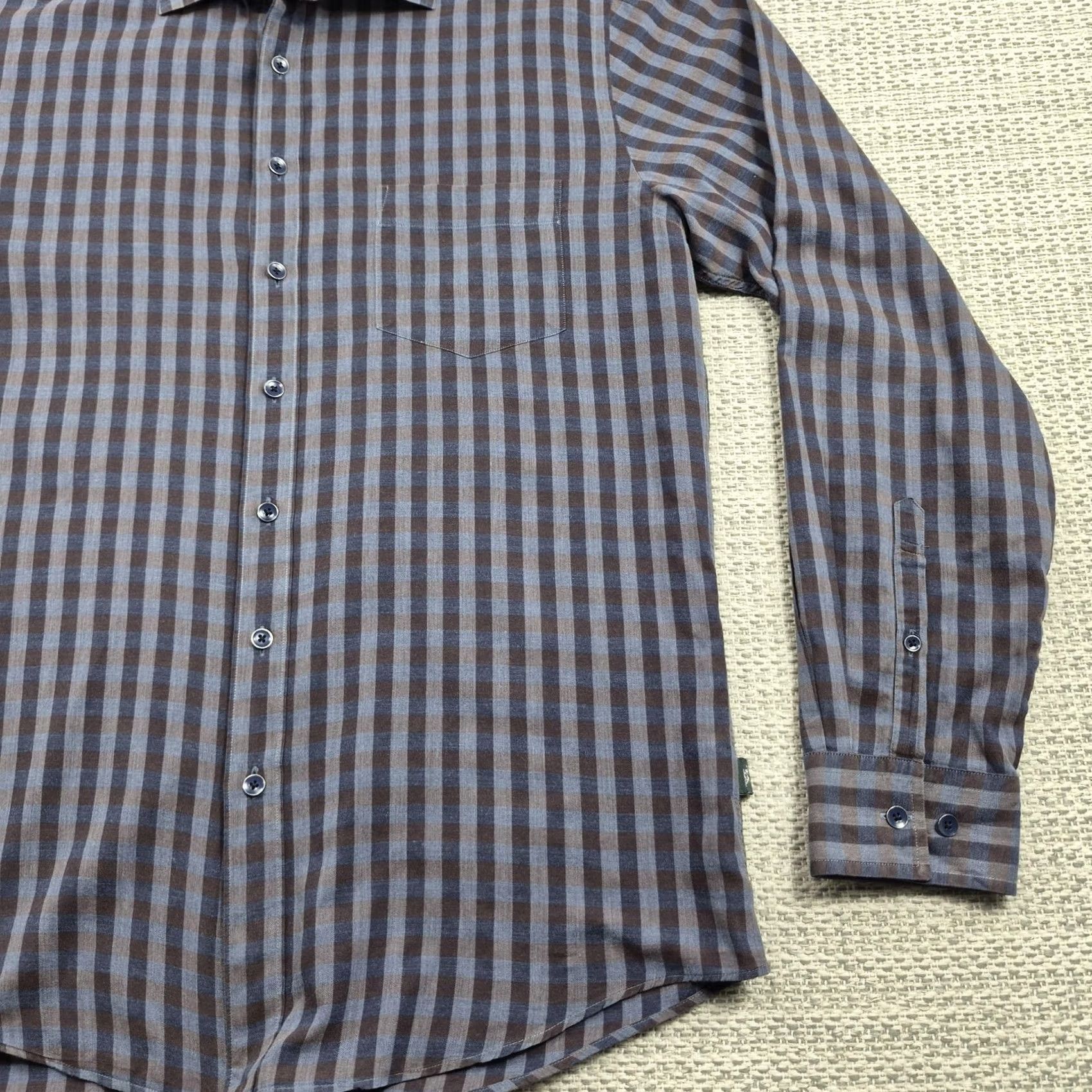 Rodd & Gunn Rodd & Gunn Button Up Shirt Mens Large Check Long Sleeve Casual Preppy Size US L / EU 52-54 / 3 - 2 Thumbnail