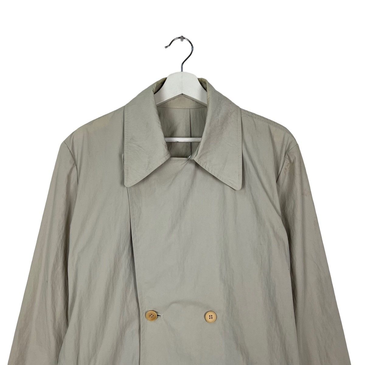 Lad Musician 🔥 THE LAD MUSICIAN LIGHT NYLON BELT TRENCH COAT Size US M / EU 48-50 / 2 - 4 Thumbnail