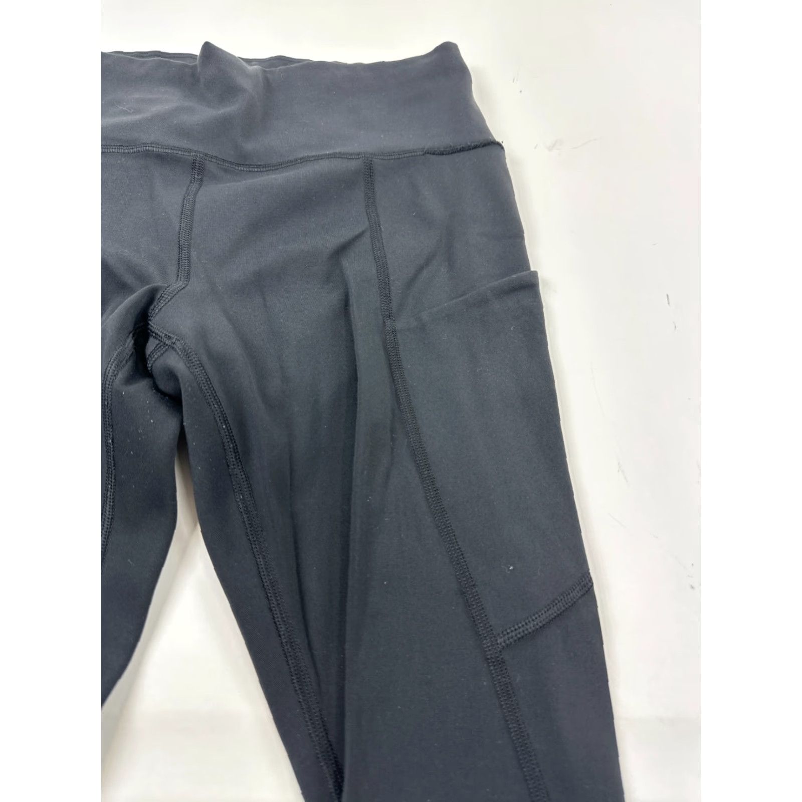 Athleta Athleta Leggings Womens Small Black Pockets Stretch High Waisted Skinny Pull On Size 28" / US 6 / IT 42 - 3 Thumbnail