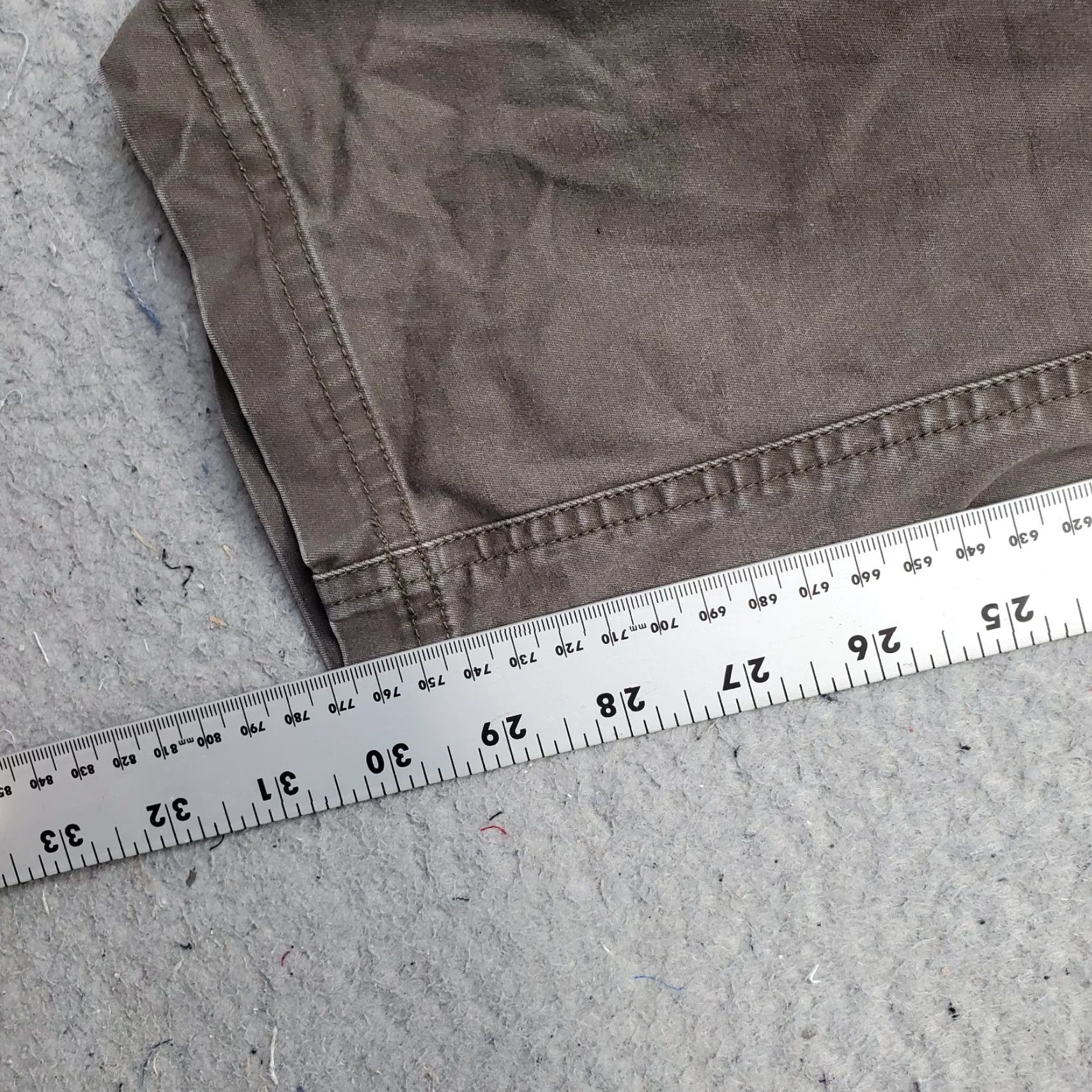 Ben Sherman Ben Sherman Pants Mens 30/32 Gray Flat Front Stretch Straight Leg Double Stitch Pants Mens Size 30 Gray Flat Front Stretch Straight Leg Mens Size US 30 / EU 46 - 5 Thumbnail