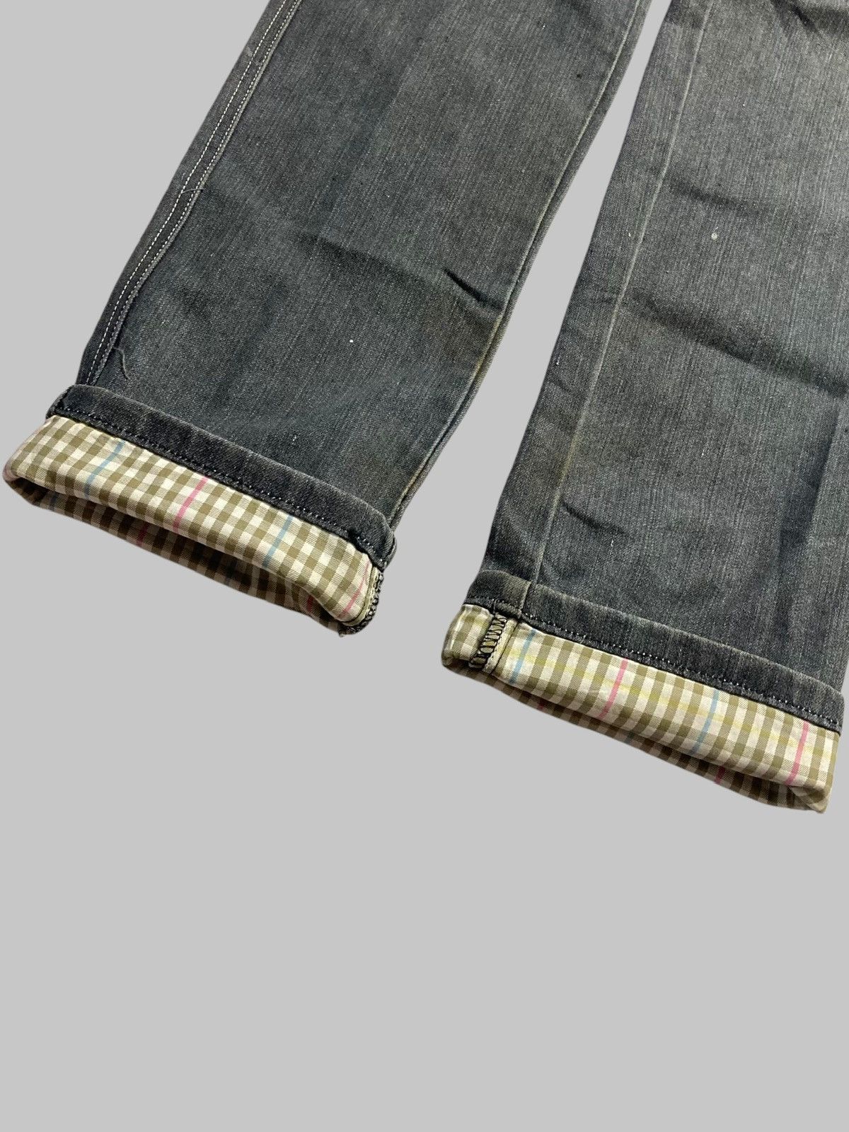 Hysteric Glamour × JNCO × Japanese Brand DERMSON Graphic Embroidery Y2K Jeans Size US 31 - 6 Thumbnail