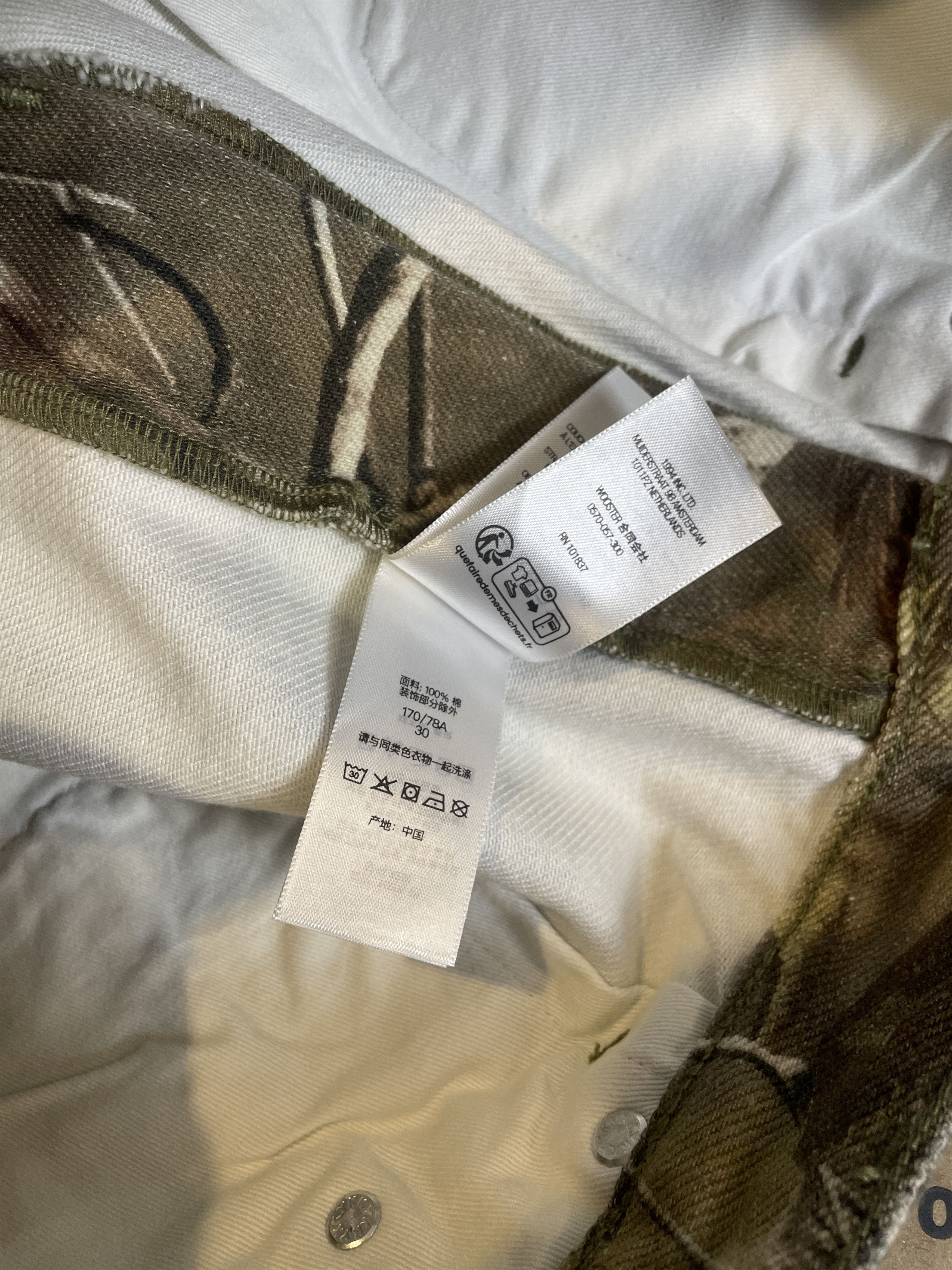 Supreme REAL TREE BAGGY JEAN Size US 30 / EU 46 - 17 Thumbnail