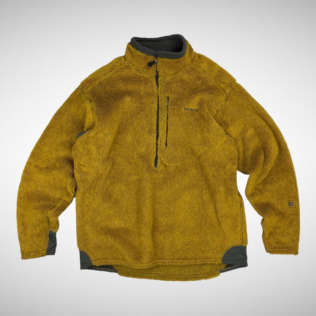 image of Patagonia R Fleece 1/2 Zip Pullover (1990S) in Yellow, Men's (Size XL)