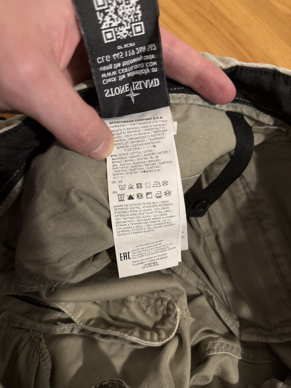 Stone Island Stone island cargos cargo pants pant Size US 33 - 5 Thumbnail