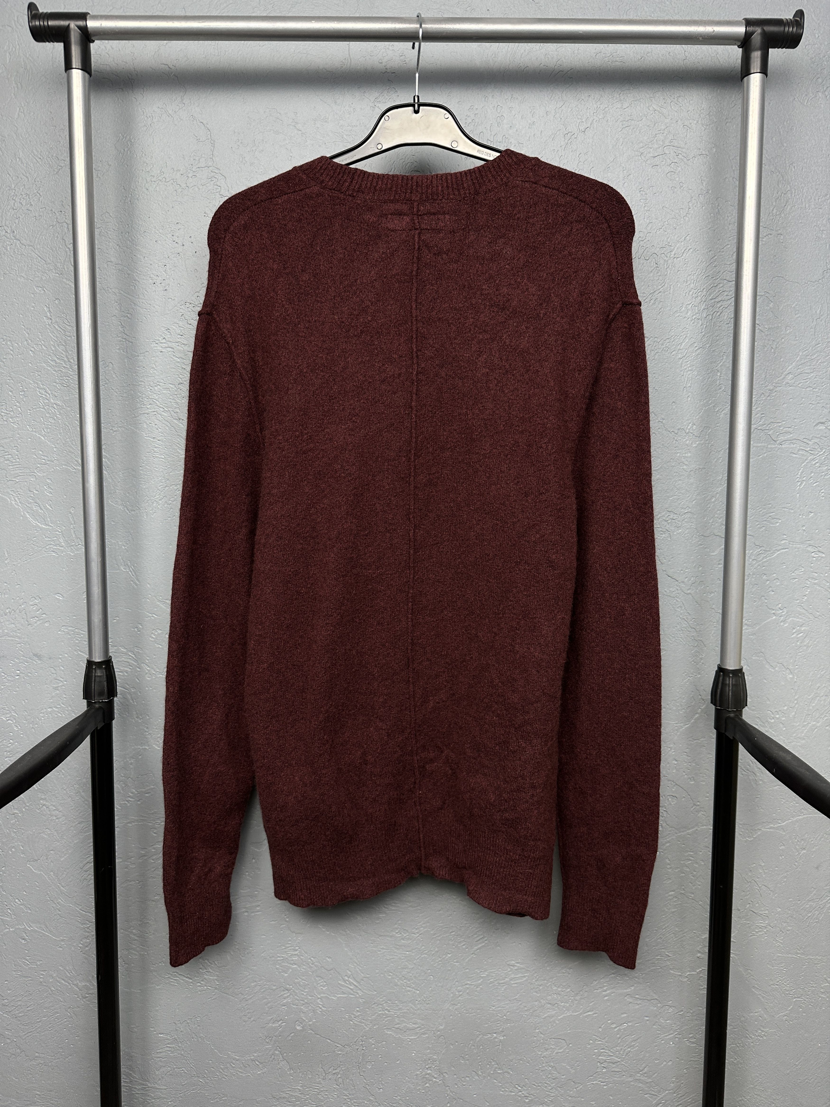 Allsaints Allsaints Statten Mens Polyamide - Wool Crew Neck Sweater Size US L / EU 52-54 / 3 - 6 Thumbnail