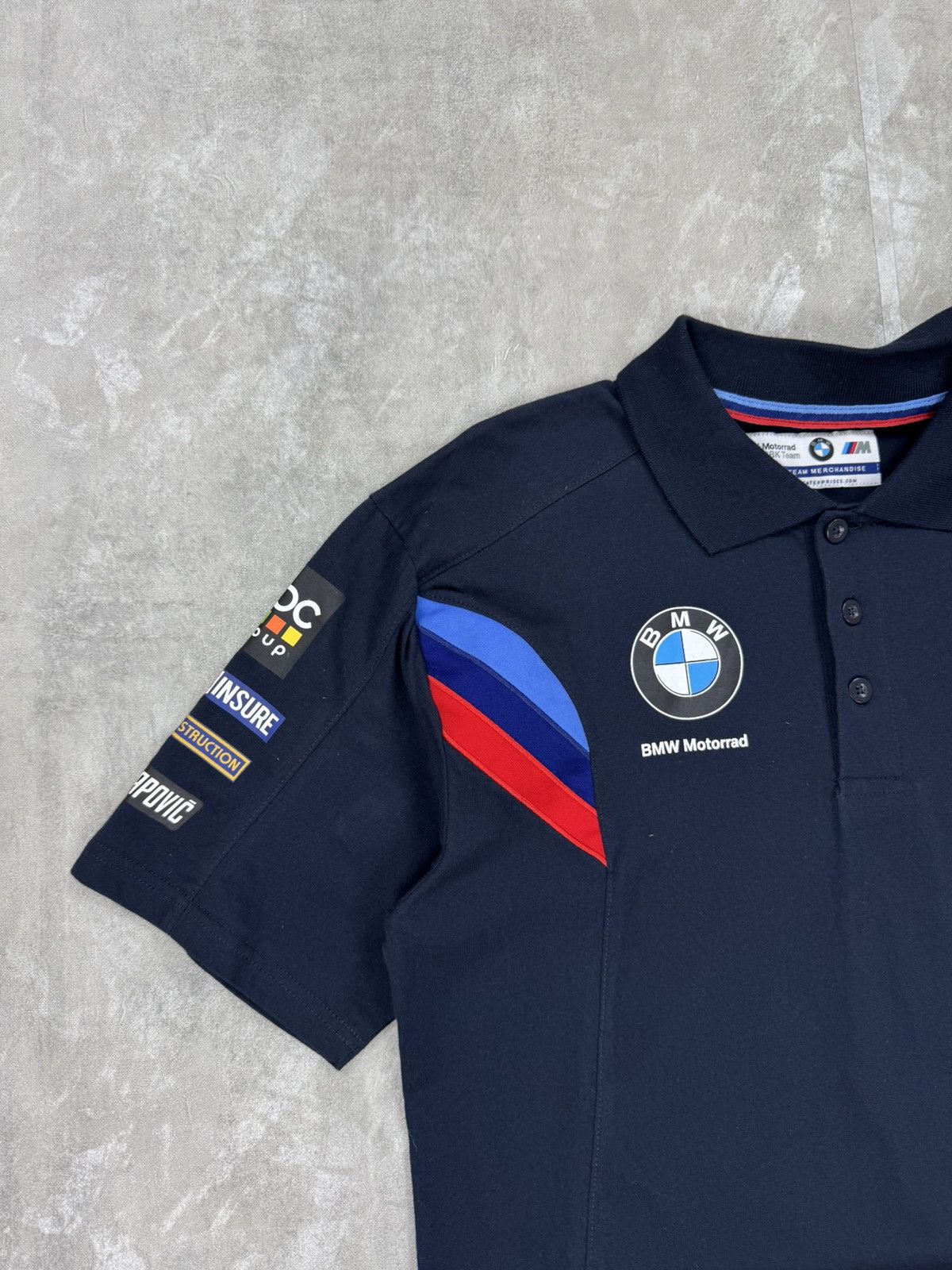 BMW BMW Motorrad Racing Polo Clinton Official Team Merchandise Size US L / EU 52-54 / 3 - 4 Thumbnail