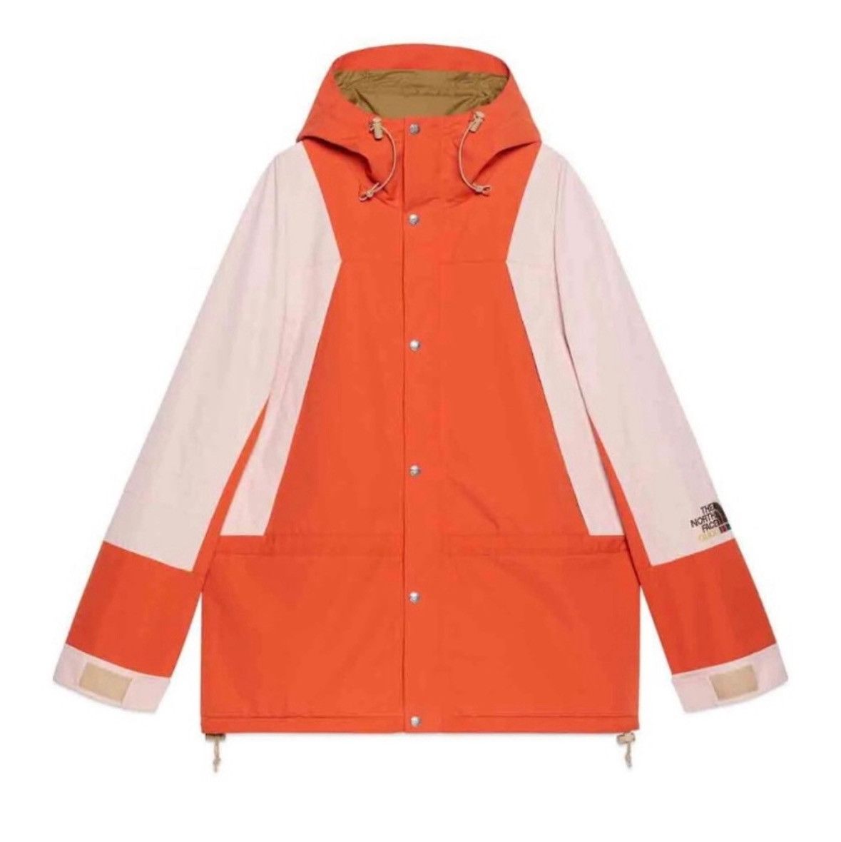 Gucci × The North Face Gucci x North Face Orange Hooded Mountain Jacket Size US M / EU 48-50 / 2 - 1 Thumbnail