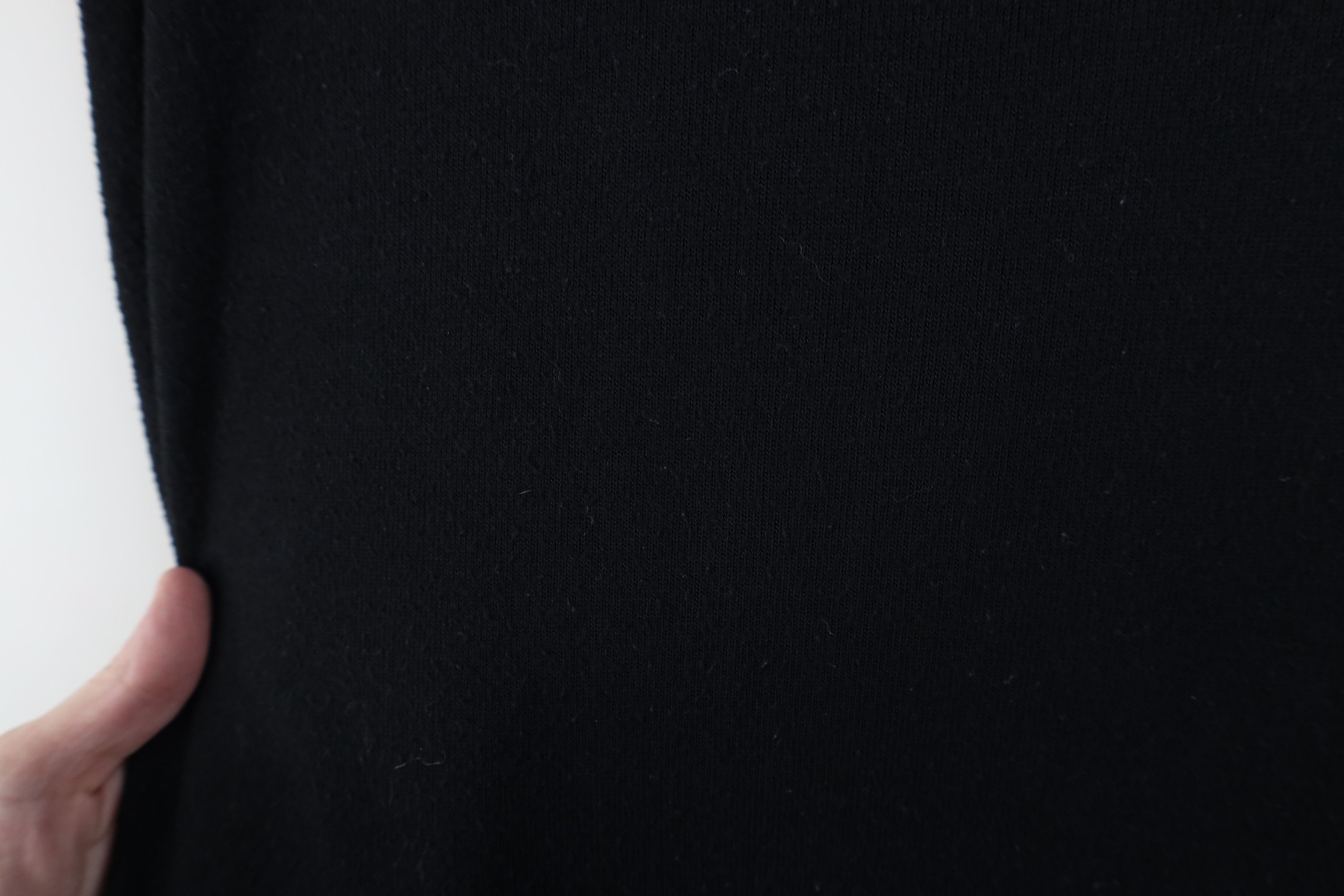 Alo Alo Yoga Ribbed Knit Long Sleeve T-Shirt Black Stretch Size L / US 10 / IT 46 - 6 Thumbnail