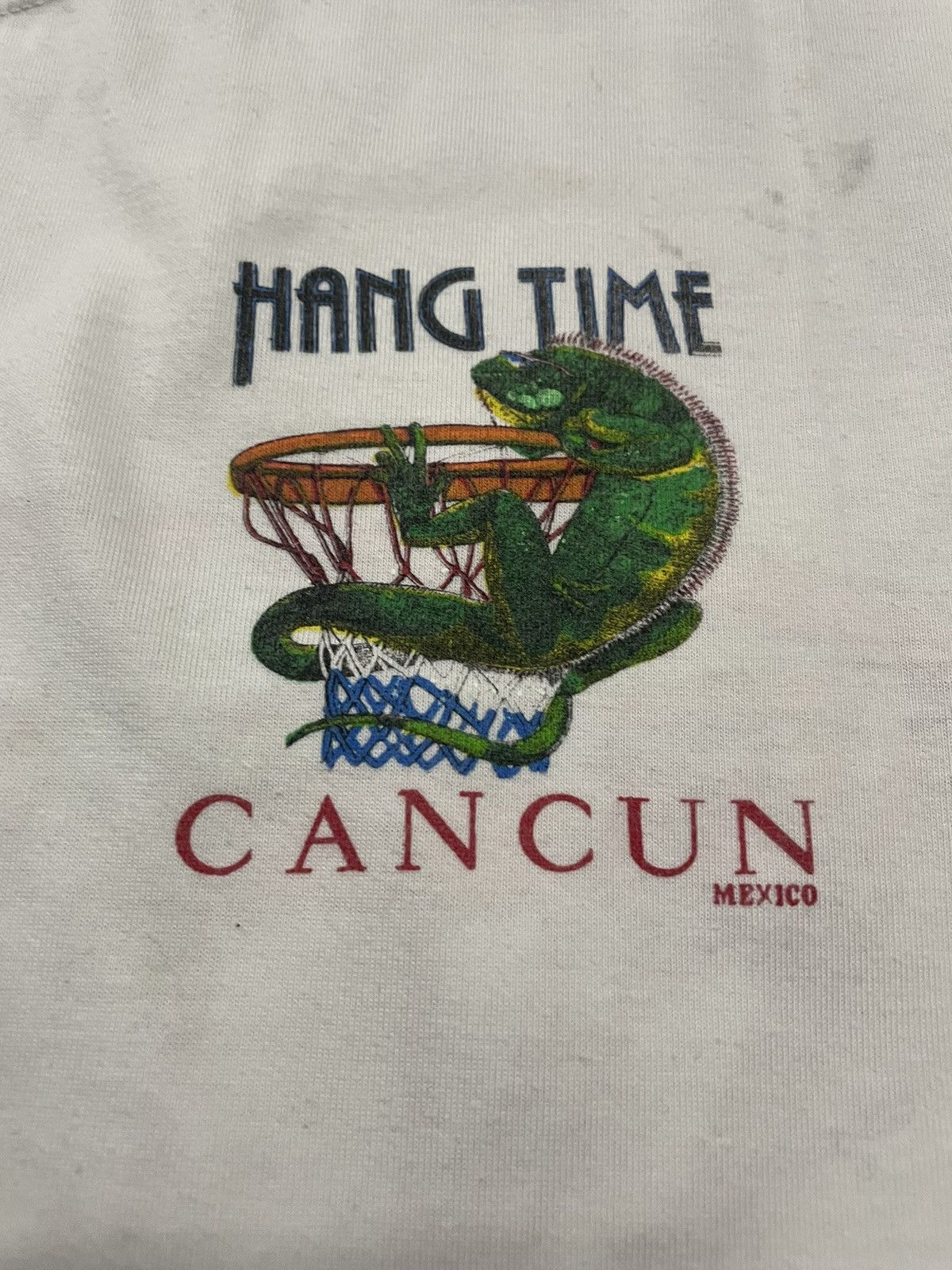 Vintage Hang time T Size US XL / EU 56 / 4 - 4 Thumbnail