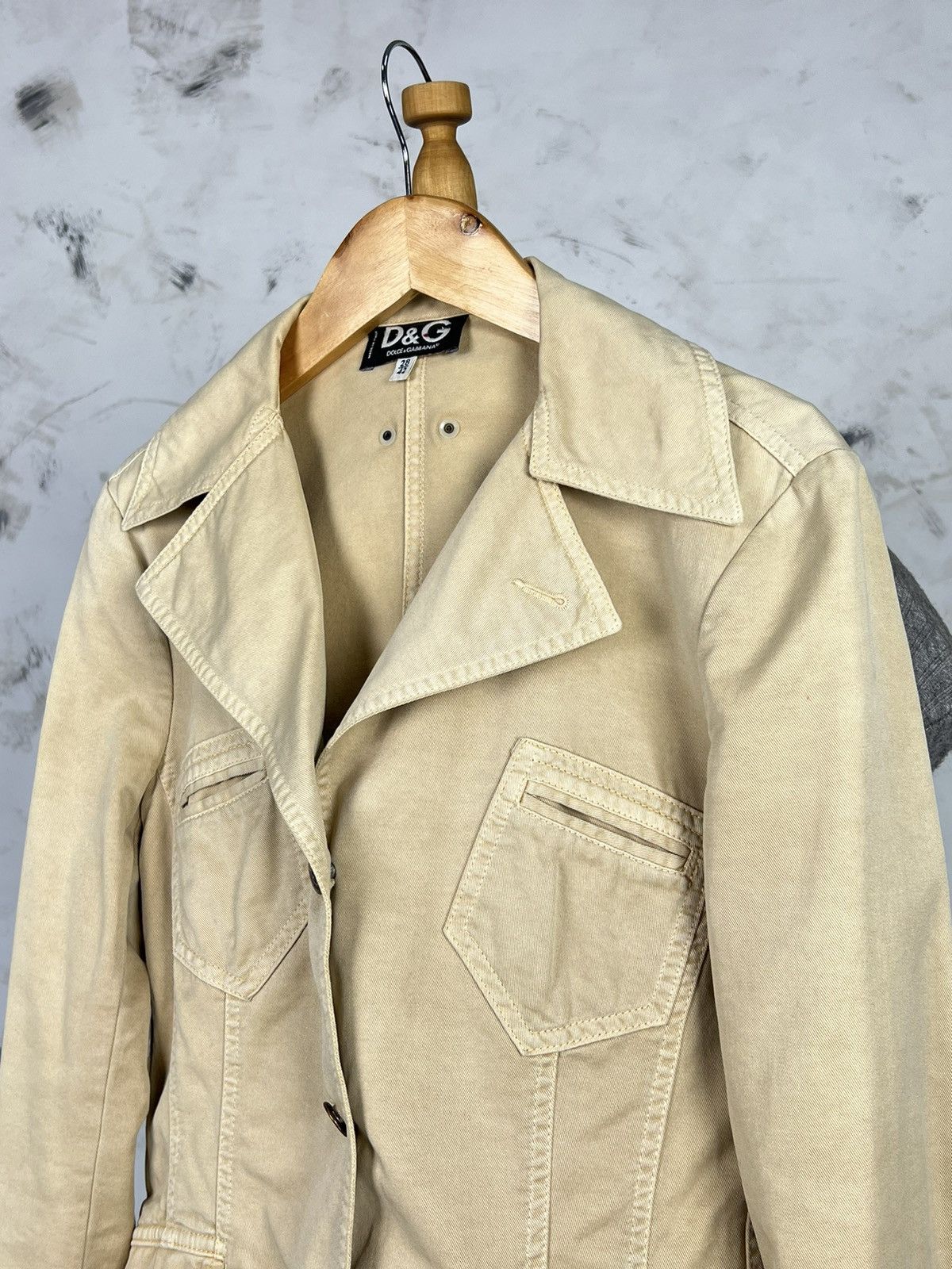 Dolce & Gabbana Vintage Dolce & Gabbana Blazer Jacket Size 28 / 42 XS - S Size S / US 4 / IT 40 - 3 Thumbnail