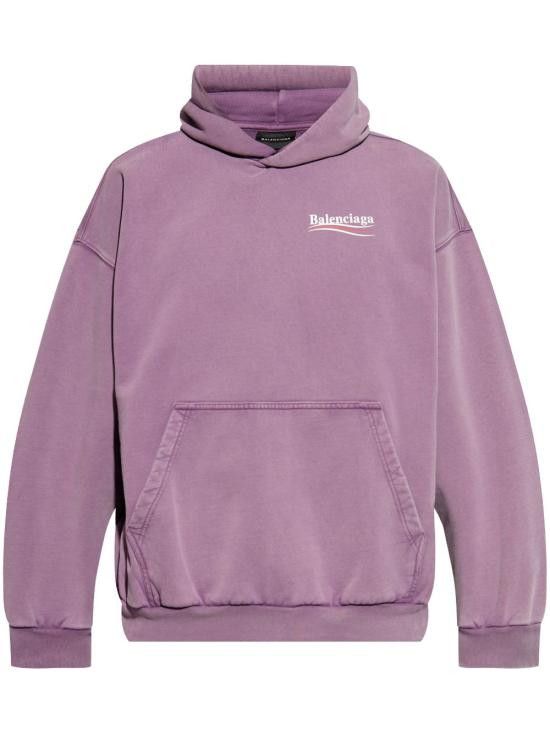 Balenciaga BALENCIAGA Men Hoodies 767877 TQVN63569 Purple Size US L / EU 52-54 / 3 - 1 Thumbnail