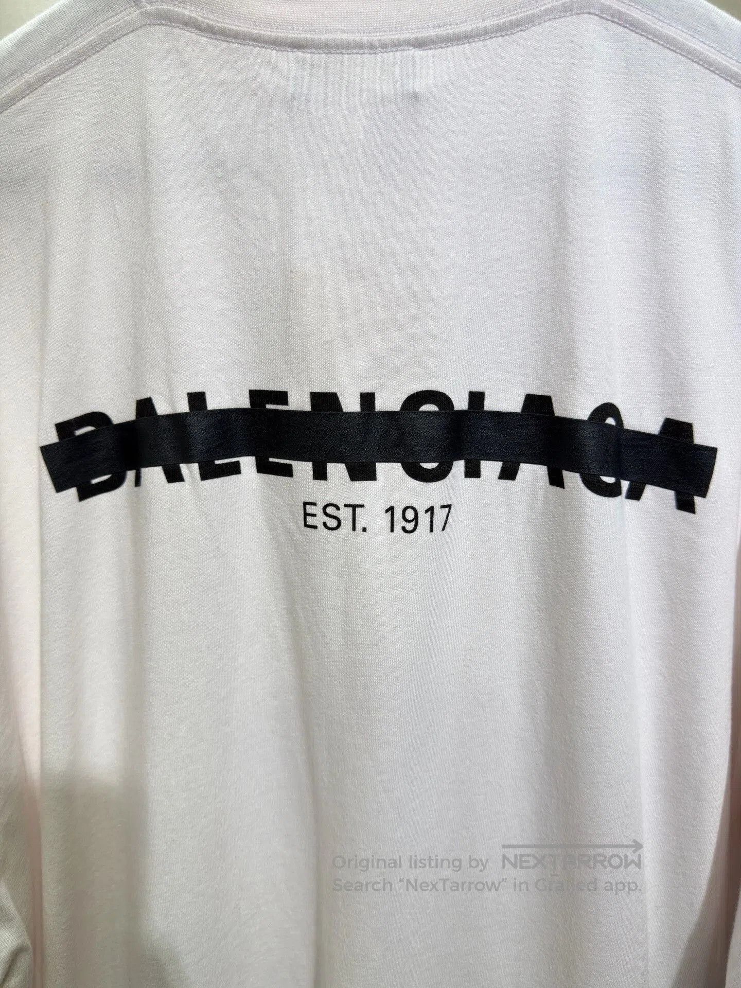 Balenciaga Balenciaga Pink Graffiti Logo Short Sleeve T. Size M / US 6-8 / IT 42-44 - 4 Thumbnail