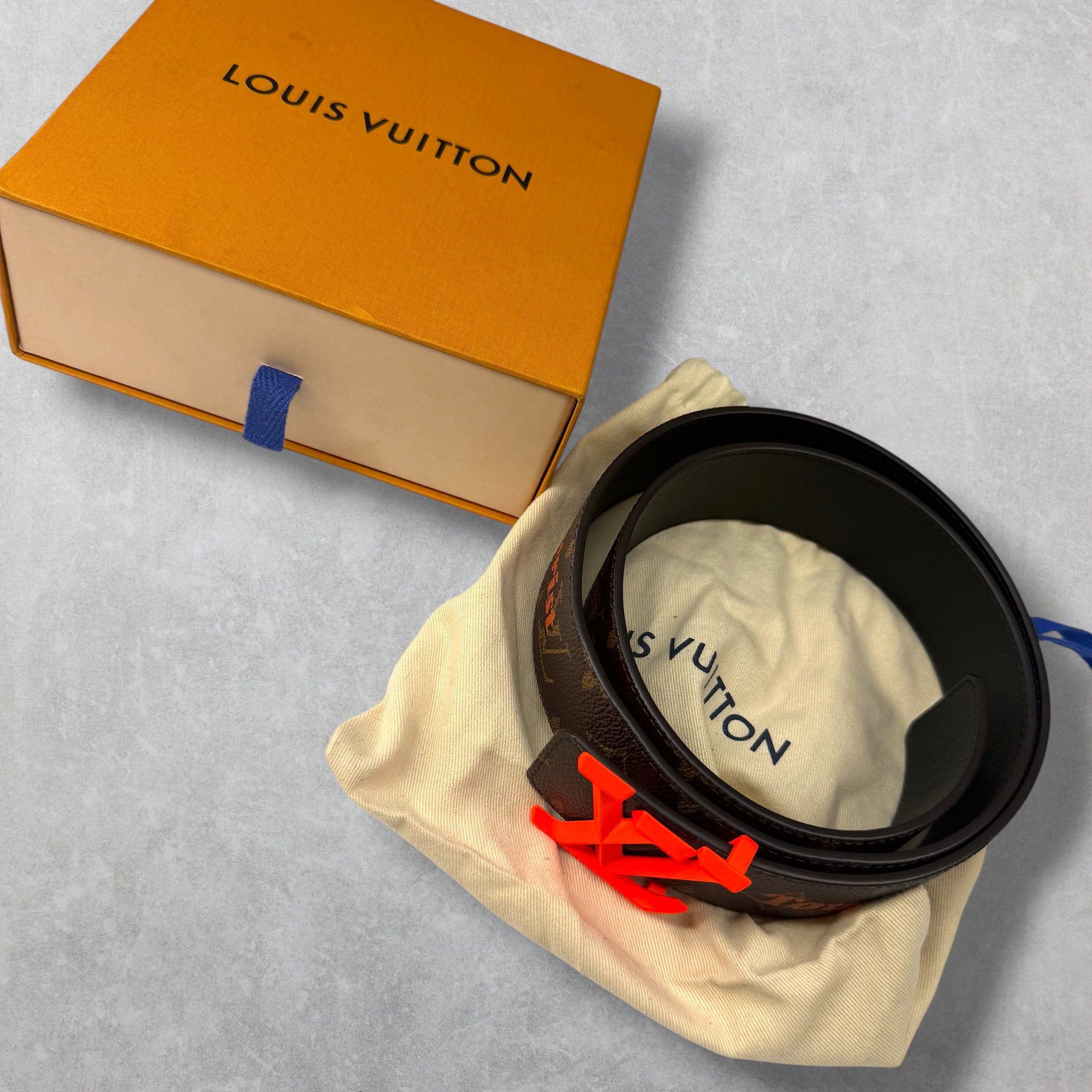 Louis Vuitton Louis Vuitton "Tourist vs. Purist" Monogram Belt 30 (85) Size 32 - 5 Thumbnail