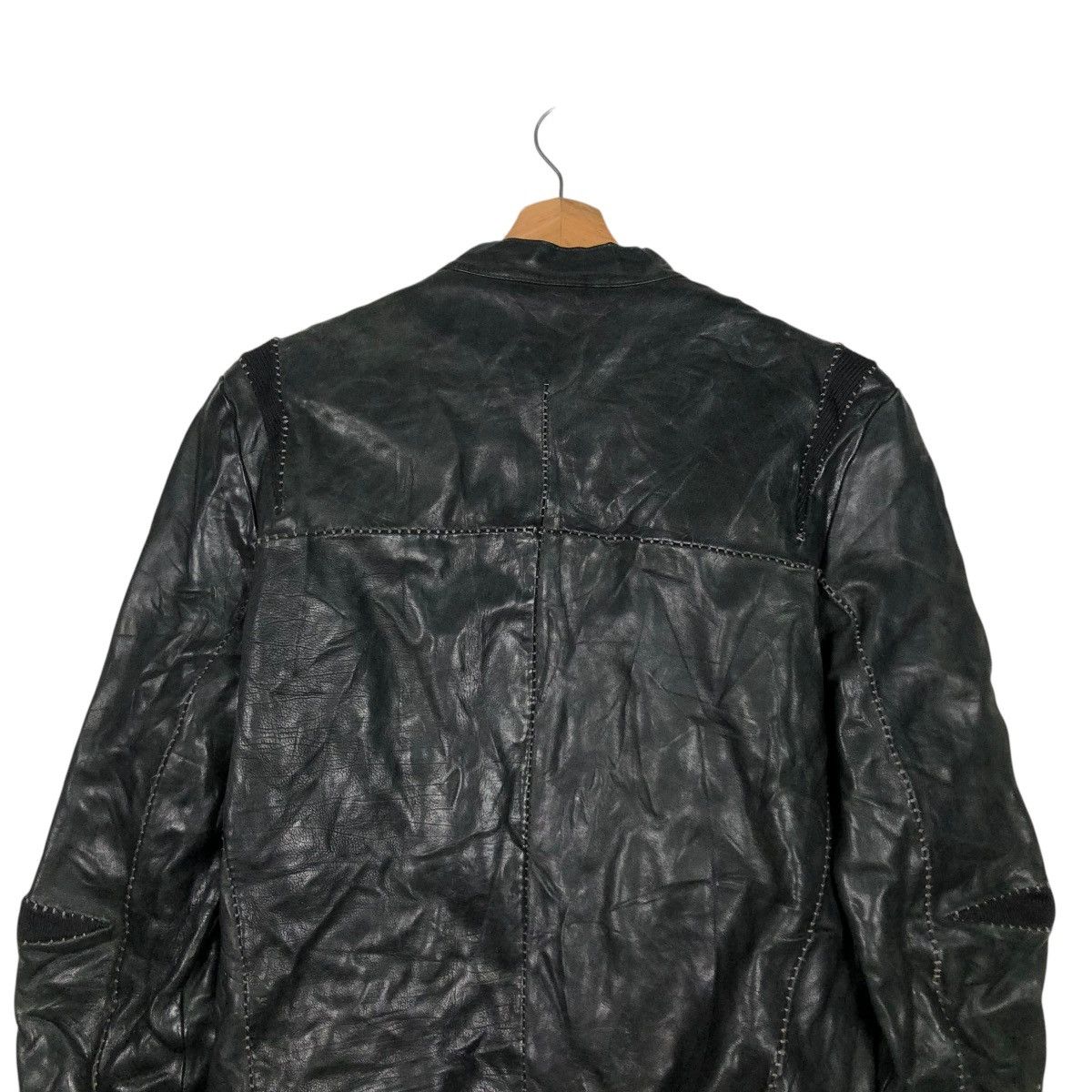 Incarnation 🔥VINTAGE GENUINE LEATHER BIKER JACKET INCARNATION Size US S / EU 44-46 / 1 - 11 Thumbnail
