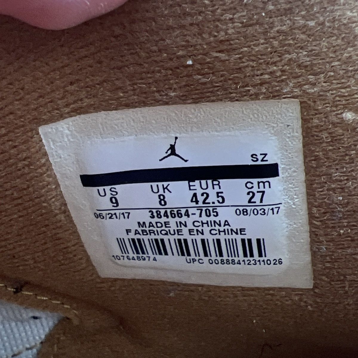 Jordan Brand Air Jordan 6 wheat Size US 9 / EU 42 - 9 Thumbnail