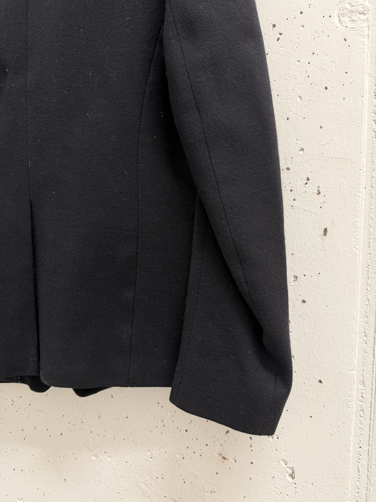 Dries Van Noten Dries Van Noten Asymmetric Zip Wool Blazer Size M / US 6-8 / IT 42-44 - 13 Thumbnail