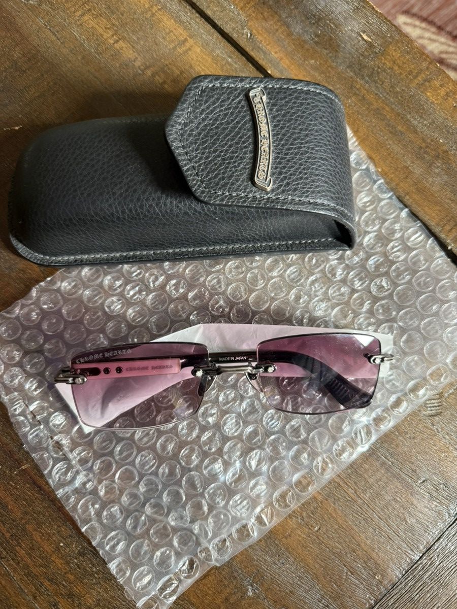 Chrome Hearts Deep II ebony frames (white/purp) Size ONE SIZE - 3 Thumbnail