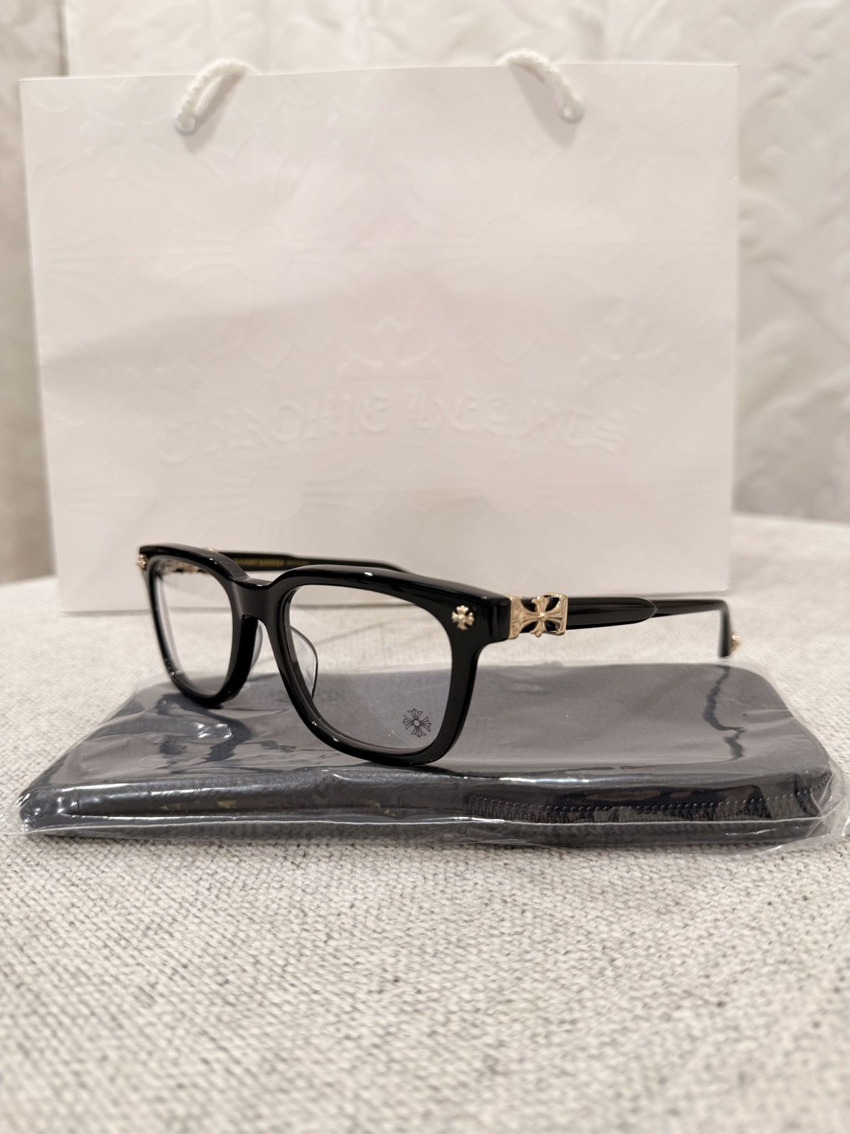 Chrome Hearts Cox Ucker Black Gold