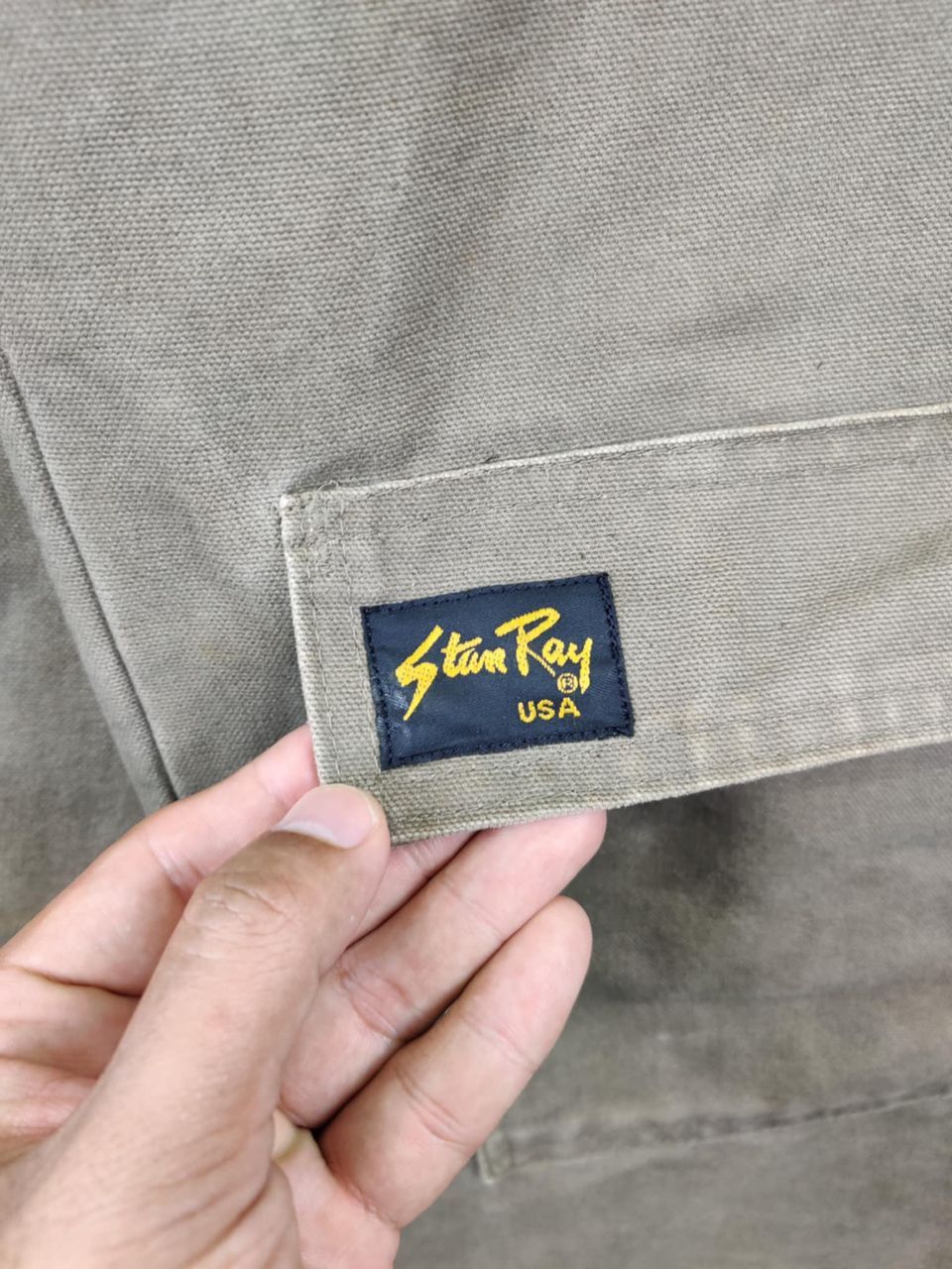 Stan Ray Vintage 90s Stan Ray Chore Duck Canvas Jacket Size US L / EU 52-54 / 3 - 11 Thumbnail
