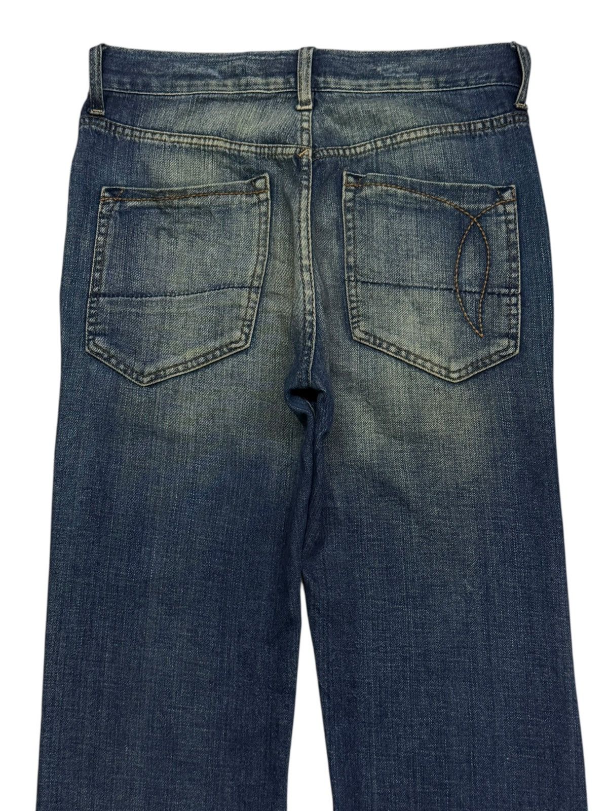 EDUN Vintage Edun Japanese Brand Y2K Distressed Denim Jeans | W30 Size US 30 / EU 46 - 5 Thumbnail