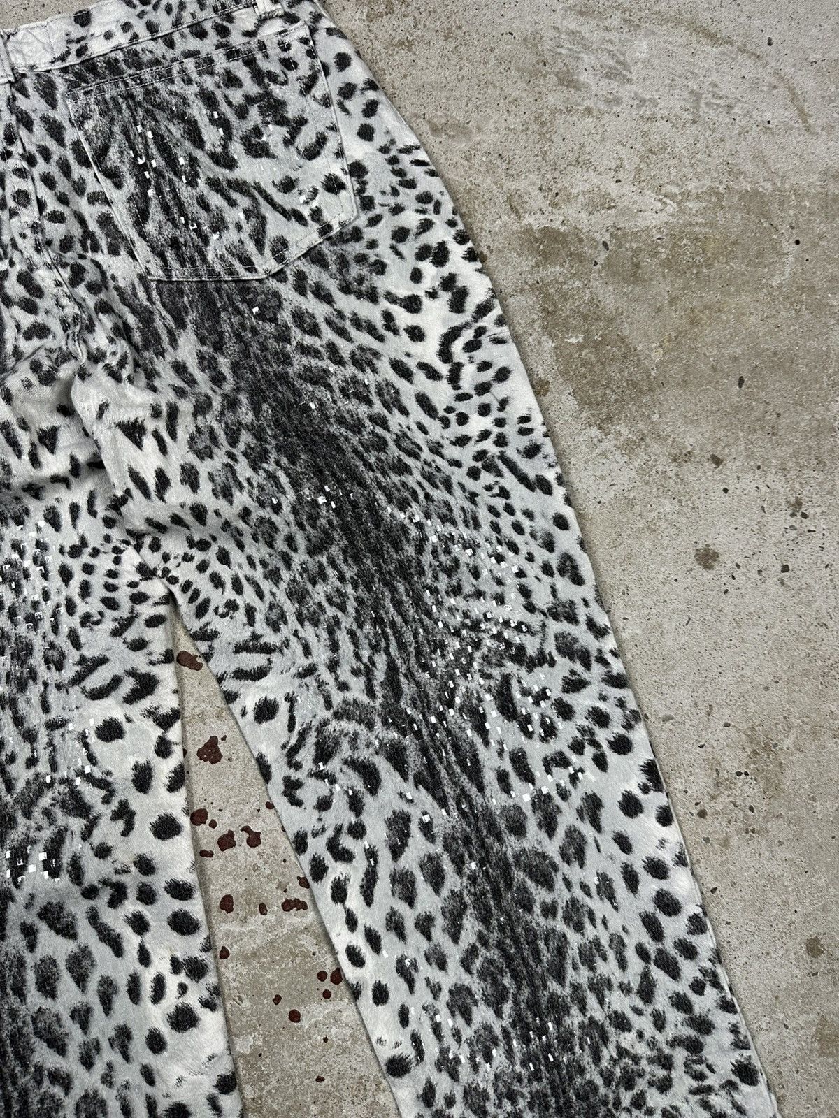 Roberto Cavalli Vintage SS2000 Roberto Cavalli Leopard Skin Print Pants Size 25" / US 0 / IT 36 - 17 Thumbnail