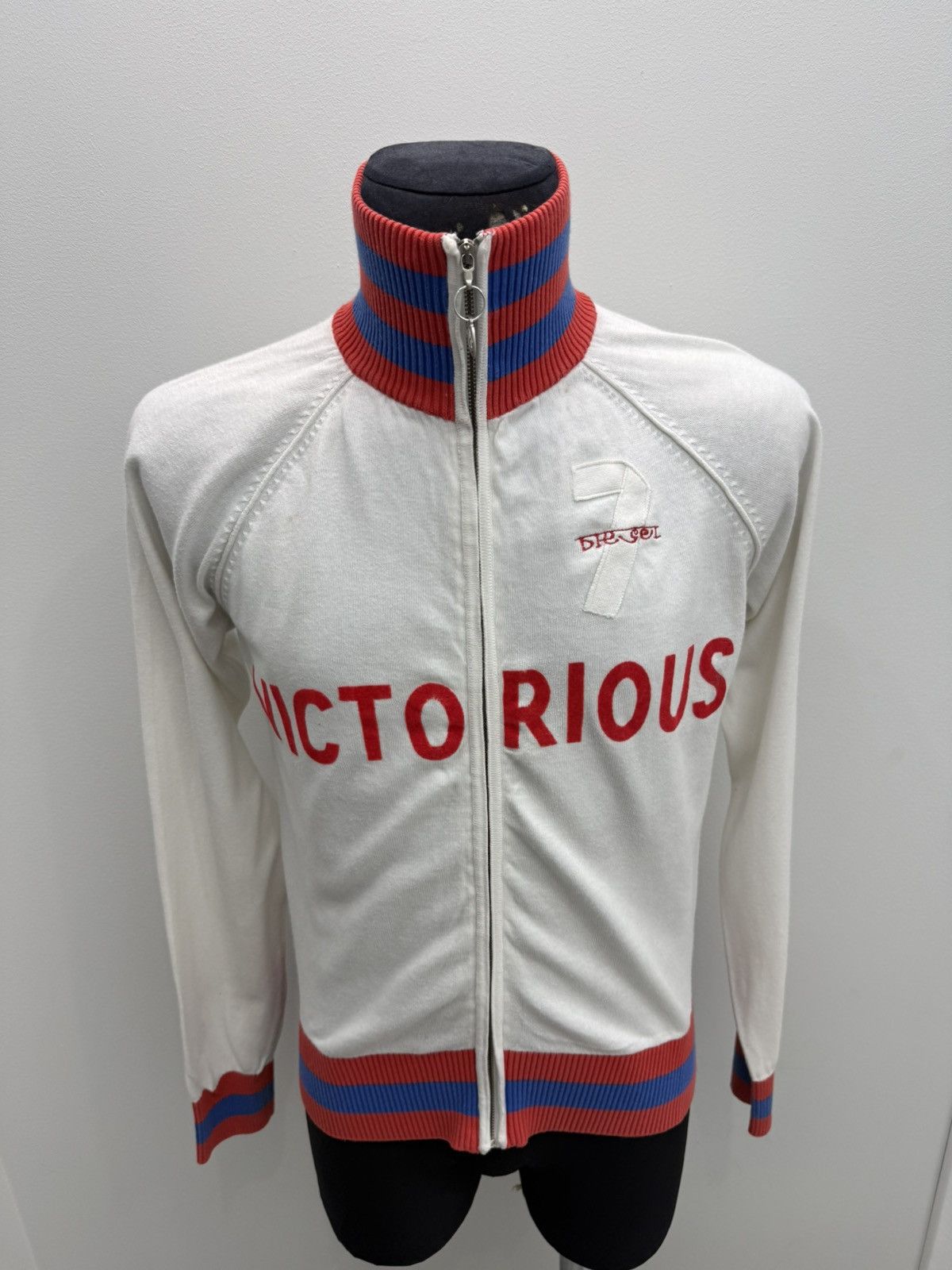Diesel Vintage 2000's Diesel Y2K Victorius Logo Zip Track Jacket Size US XL / EU 56 / 4 - 1 Thumbnail
