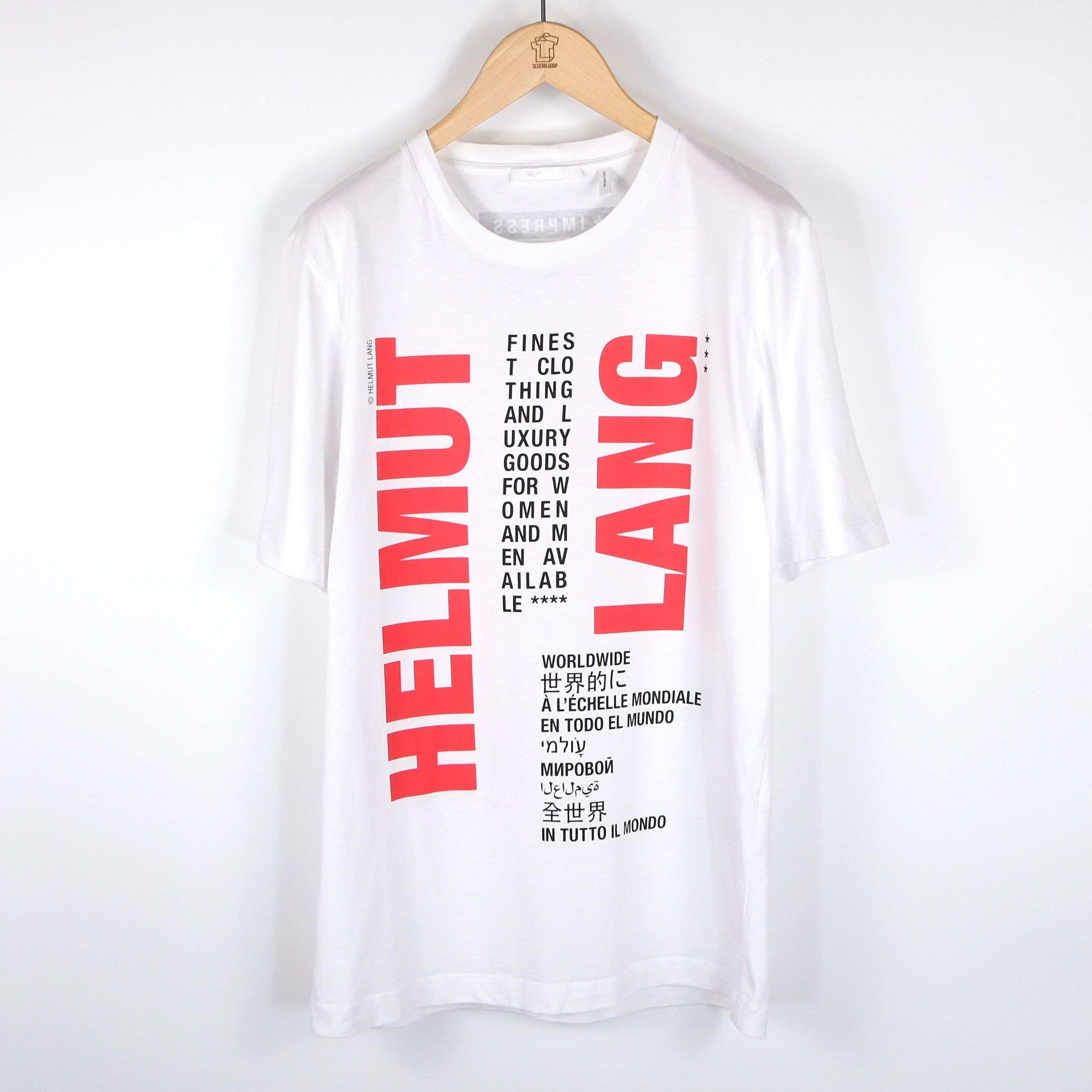 Helmut Lang Helmut lang impress tee Size US S / EU 44-46 / 1 - 1 Thumbnail