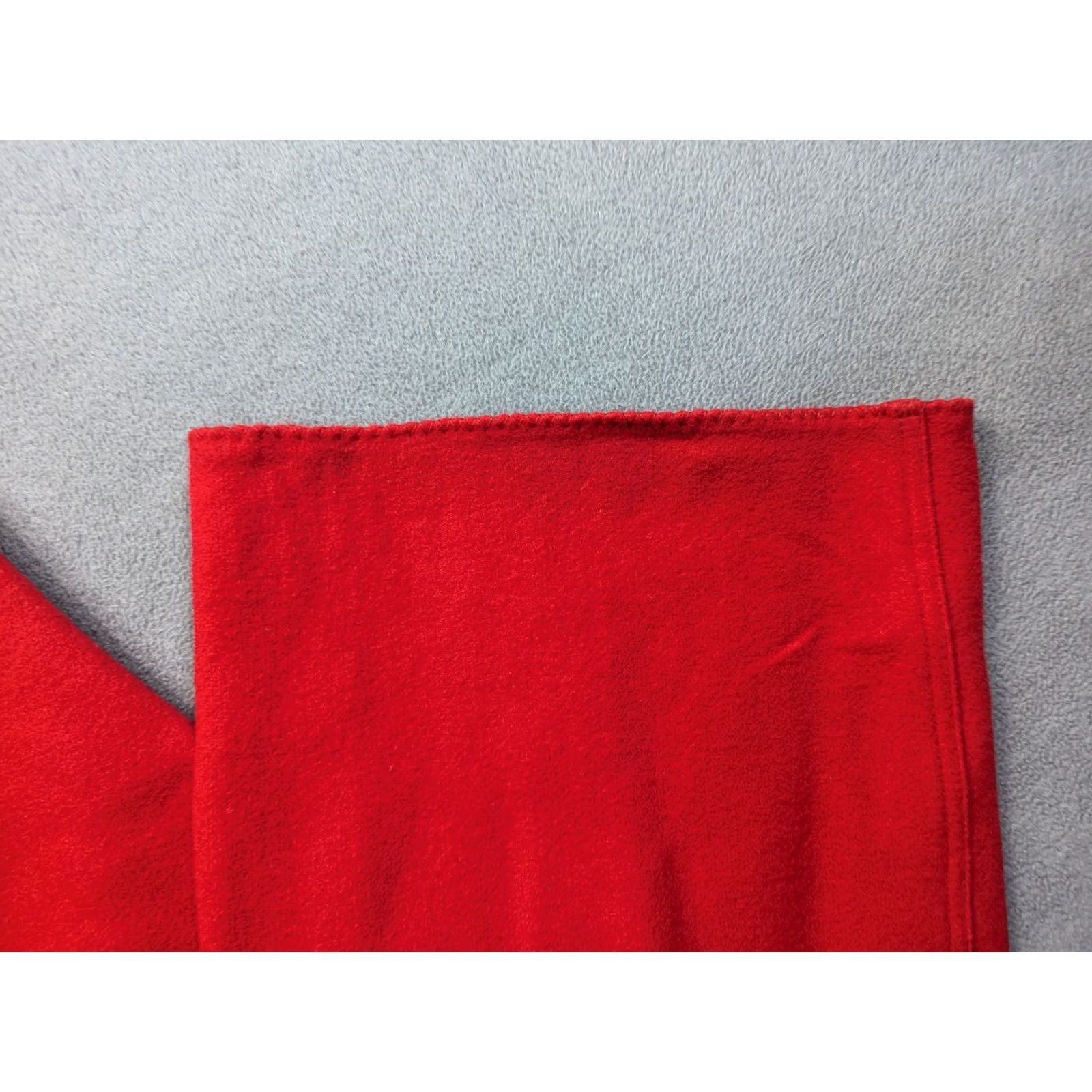 Vintage Sonia Rykiel Wool Pants US 10 Red Dress Pants Women 10 Wool Size 32" / US 10 / IT 46 - 2 Thumbnail