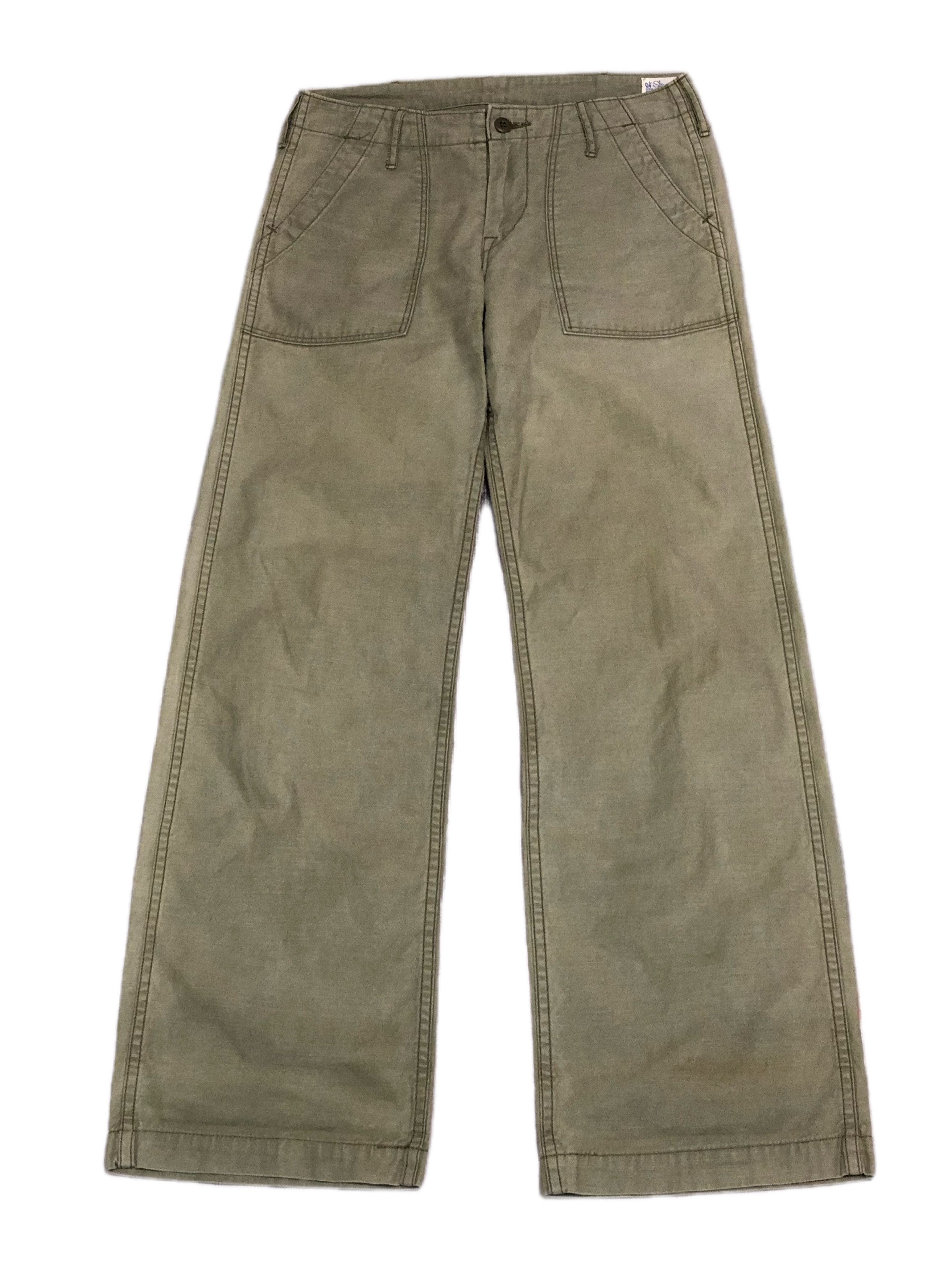 Orslow Orslow Fatigue Buckle Back Military Nice Faded Condition Size US 28 / EU 44 - 1 Thumbnail
