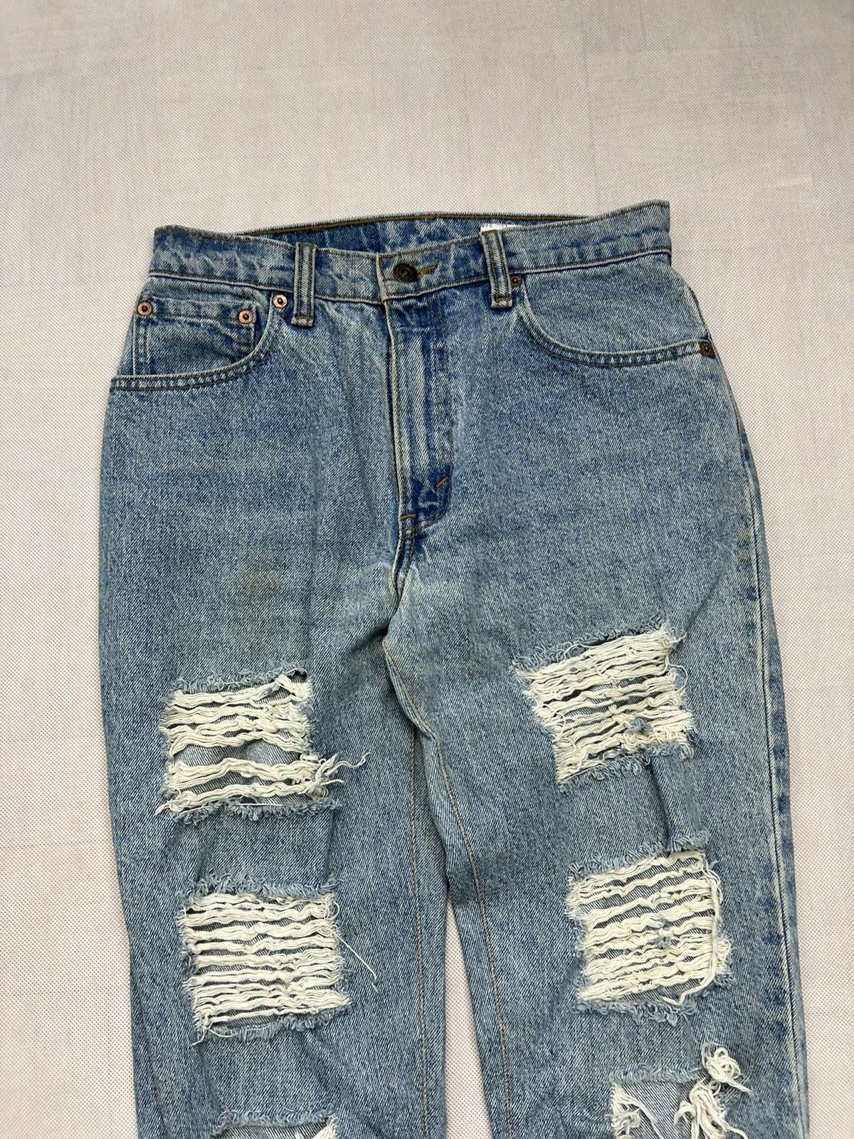 Levi's × Vintage Pants Levi’s 550 vintage 90’s baby blue Size 26" / US 2 / IT 38 - 5 Thumbnail