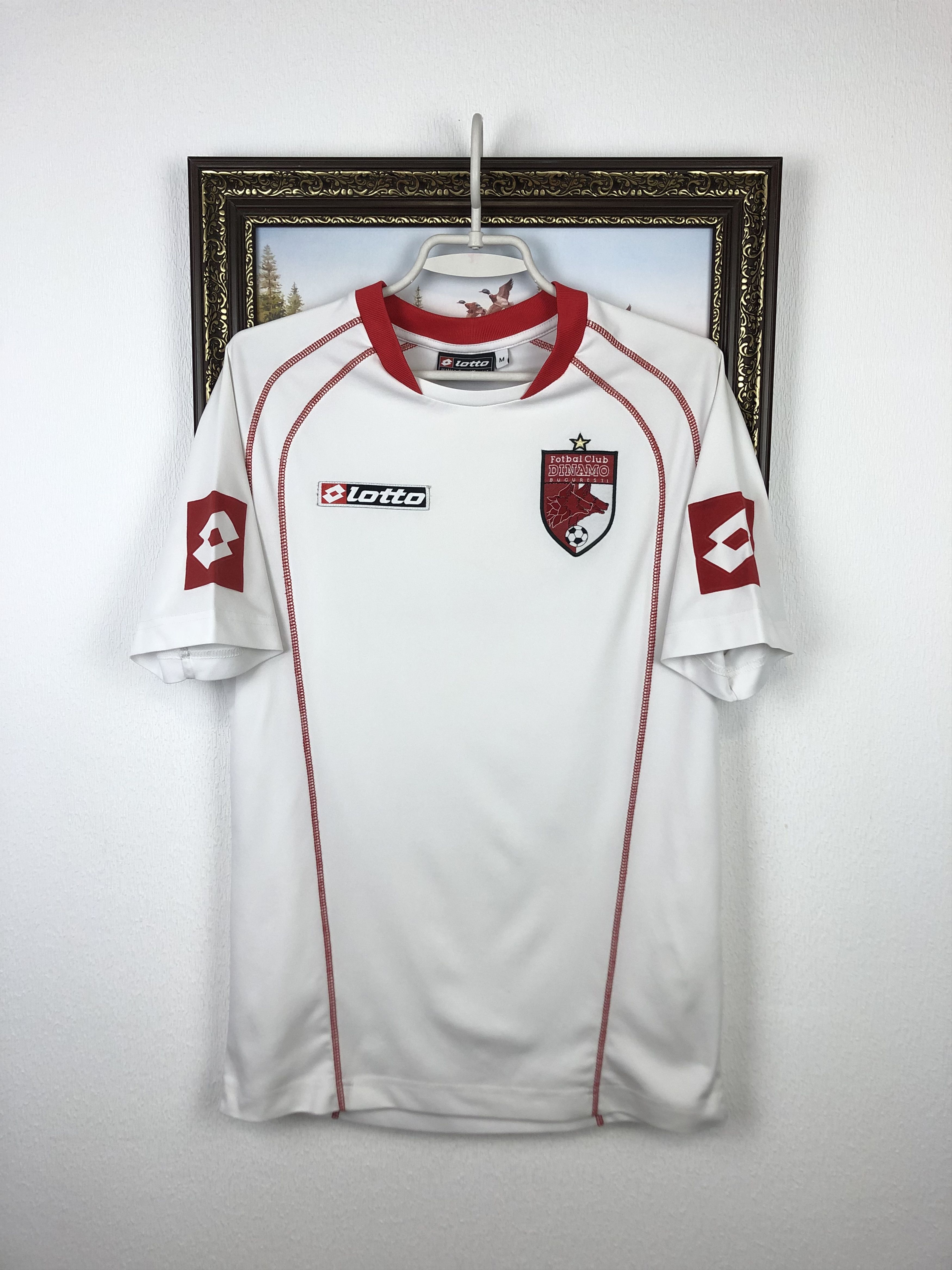 Dynamo Bucharest football shirt 2004 Soccer Lotto Tee Hype