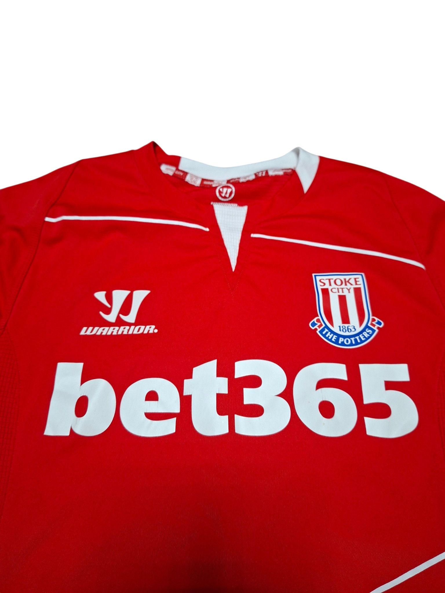Warrior STOKE CITY WARRIOR VINTAGE 2014/2015 SOCCER JERSEY TEE Size US S / EU 44-46 / 1 - 2 Thumbnail