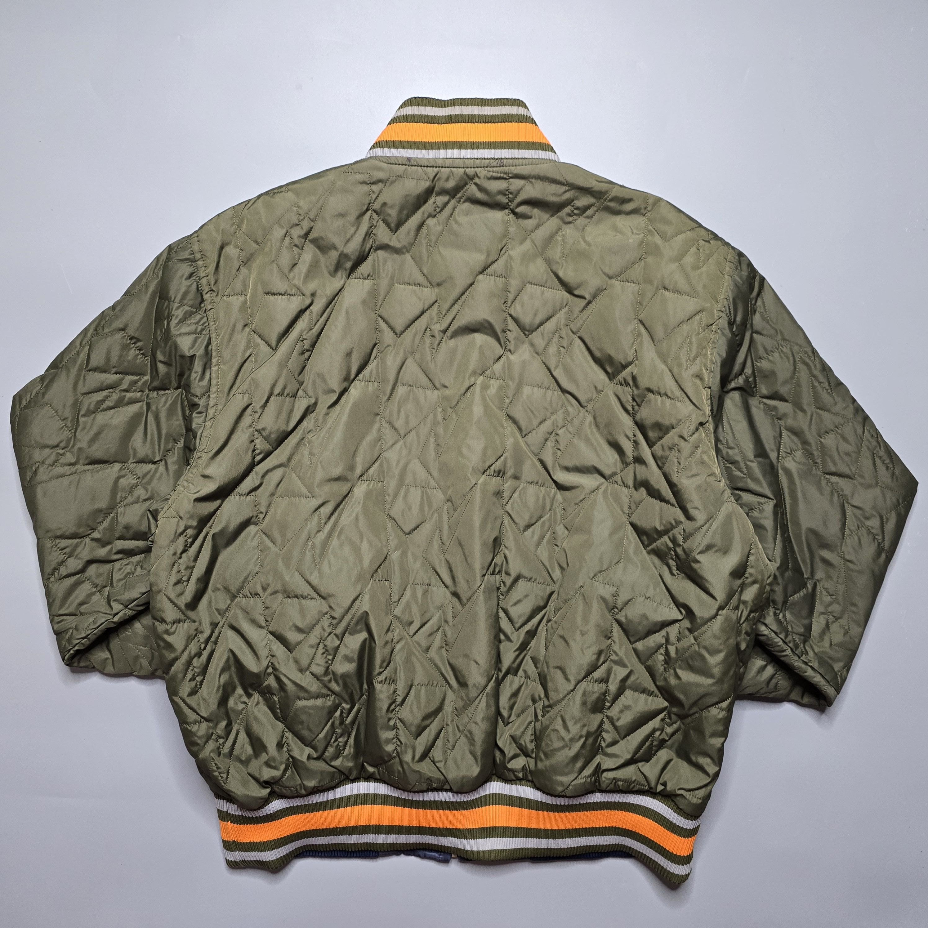 Bape Bapesta Quilted Reversible Jacket (2005) Size US M / EU 48-50 / 2 - 2 Thumbnail