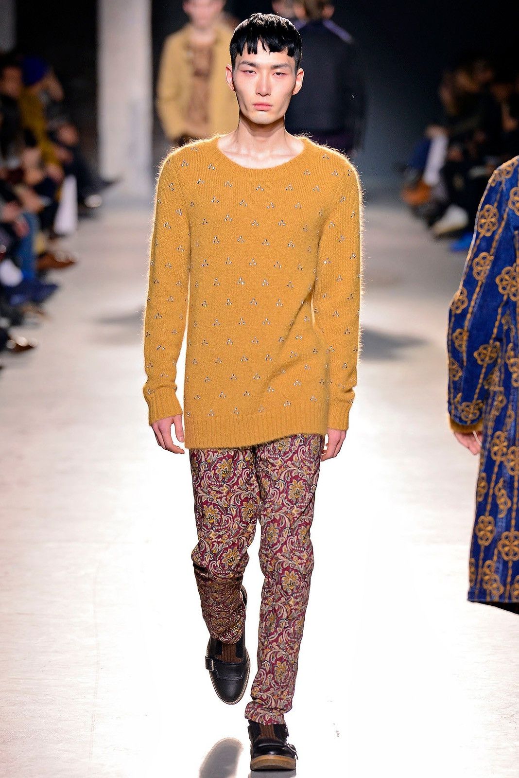 Dries Van Noten FW13 Stone Embroidered Knit Size US S / EU 44-46 / 1 - 8 Thumbnail