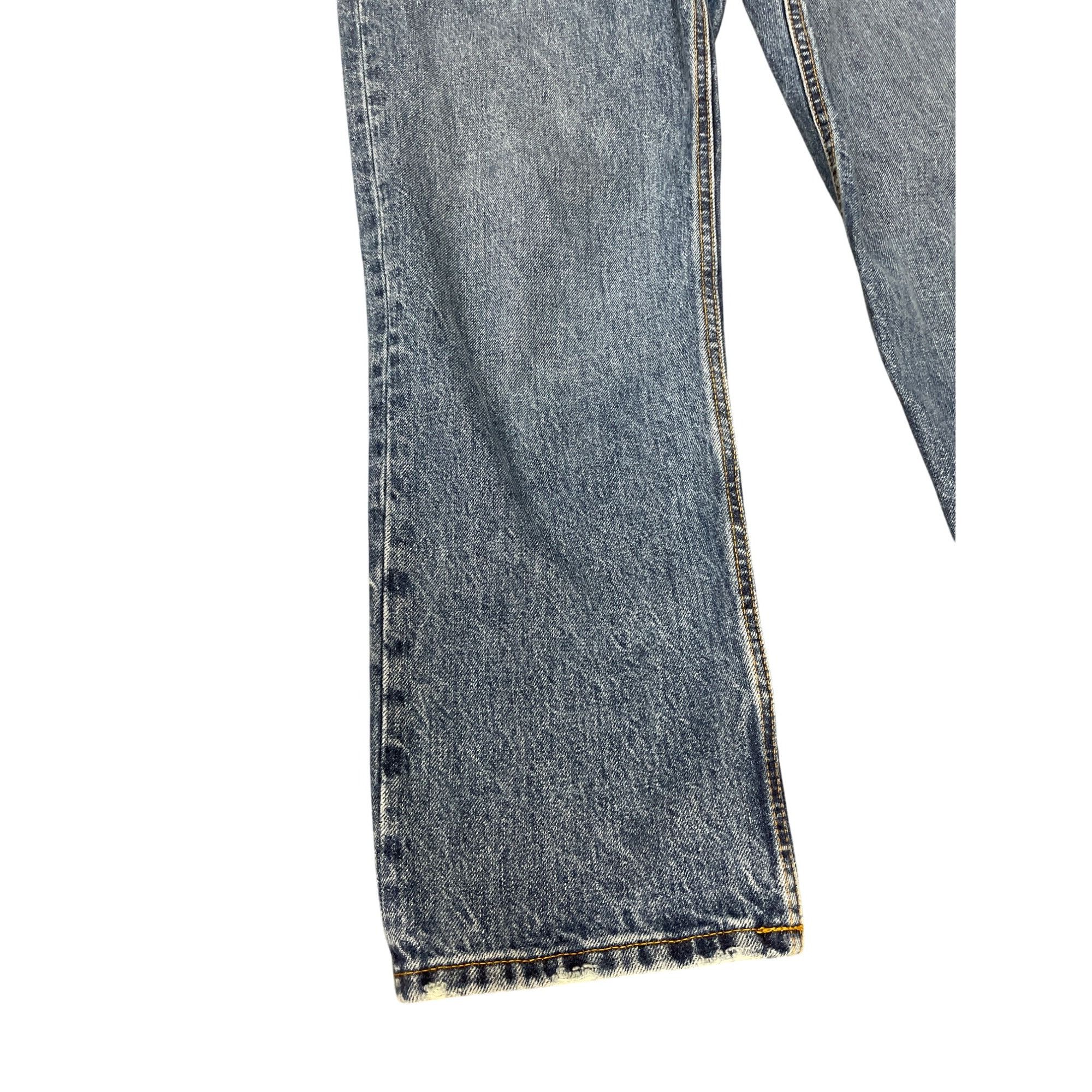 Everlane Everlane Mens Relaxed Straight Fit Blue Denim Jeans size 29R Size US 29 - 9 Thumbnail
