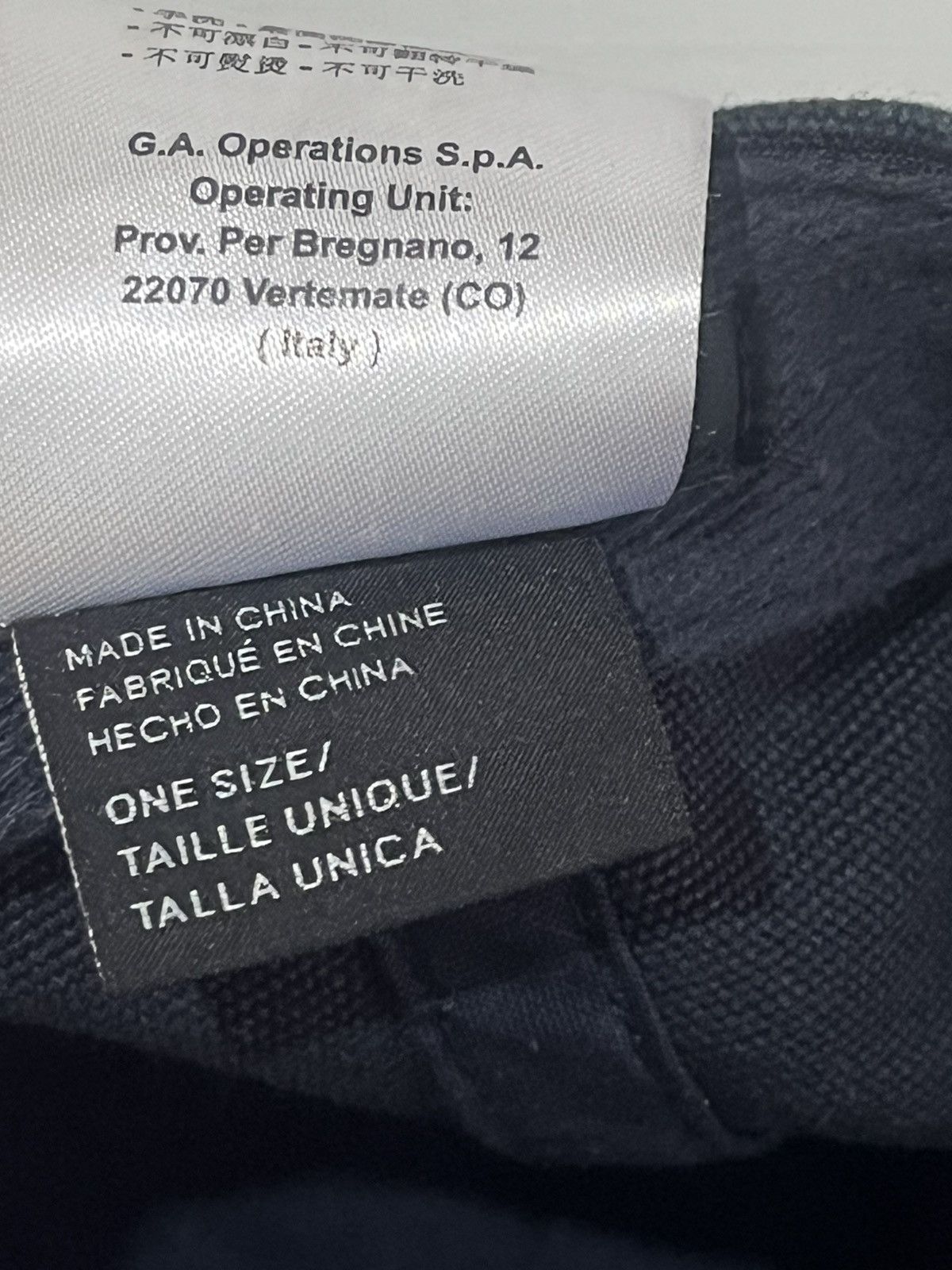 Armani Exchange Classic black A|X 1991 cap with sleek embroidery design. Size ONE SIZE - 9 Thumbnail