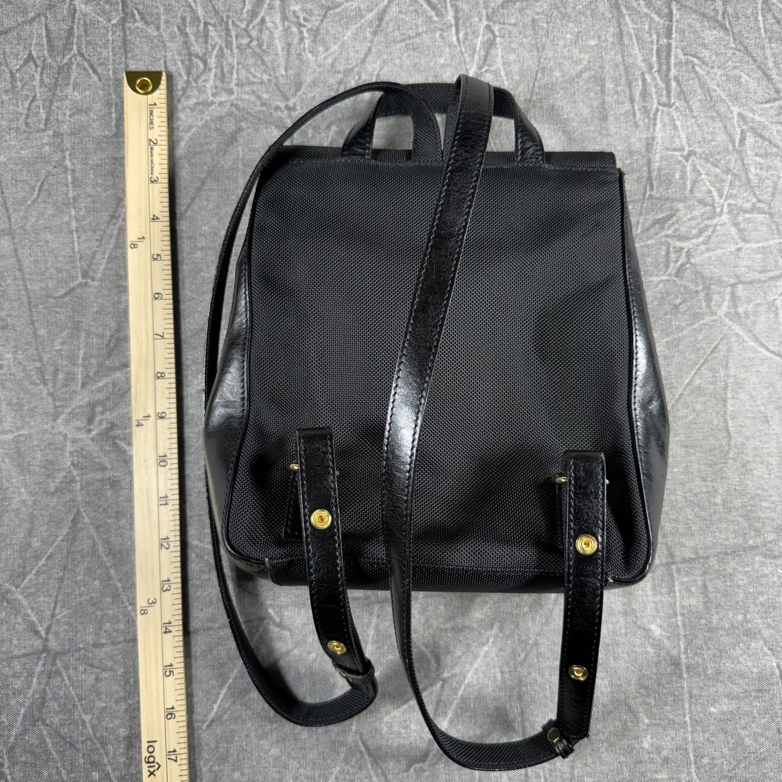 Other Oroton Backpack Black Mini Leather Size ONE SIZE - 6 Thumbnail