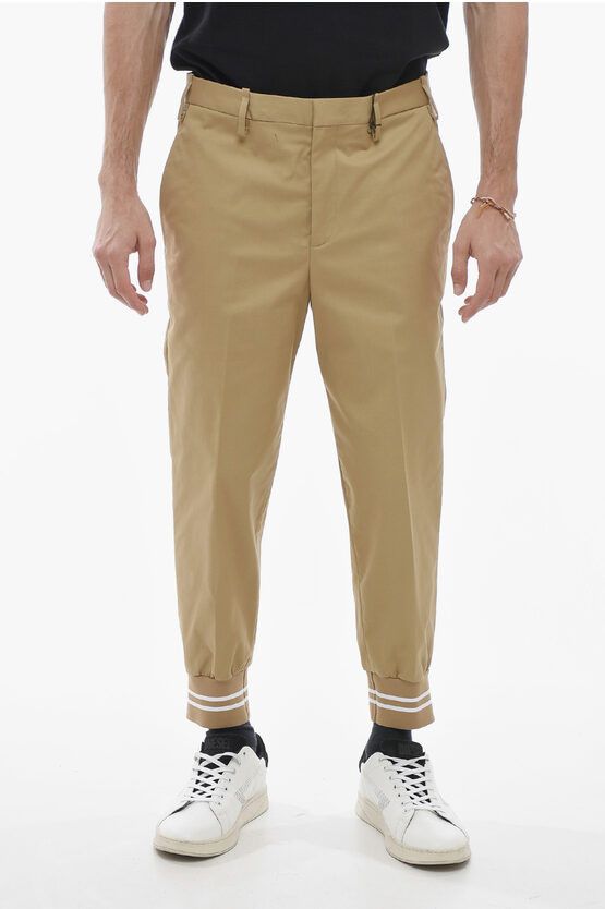 image of Neil Barrett Pantalone in Brown, Men's (Size 31)