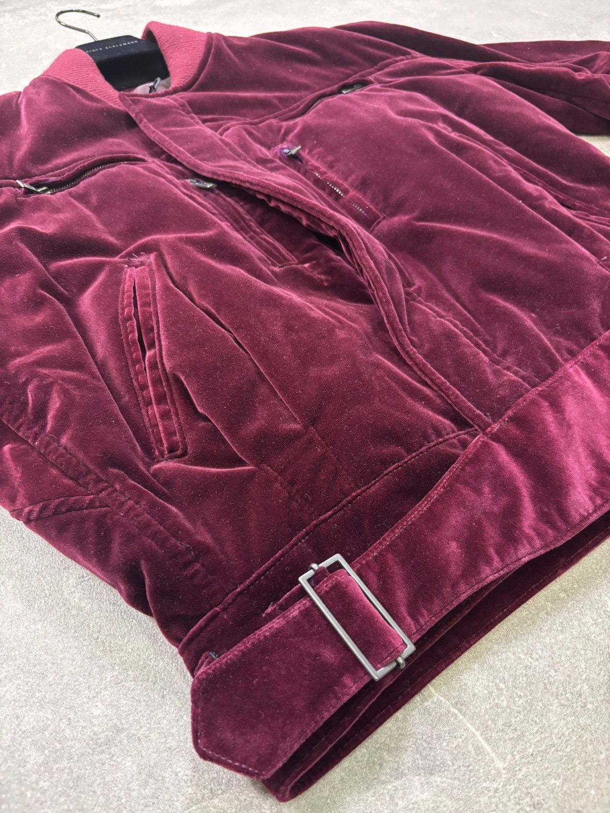 Haider Ackermann Haider Ackermann x HEAT 2021 Underground Velvet BomberJacket Size US L / EU 52-54 / 3 - 4 Thumbnail