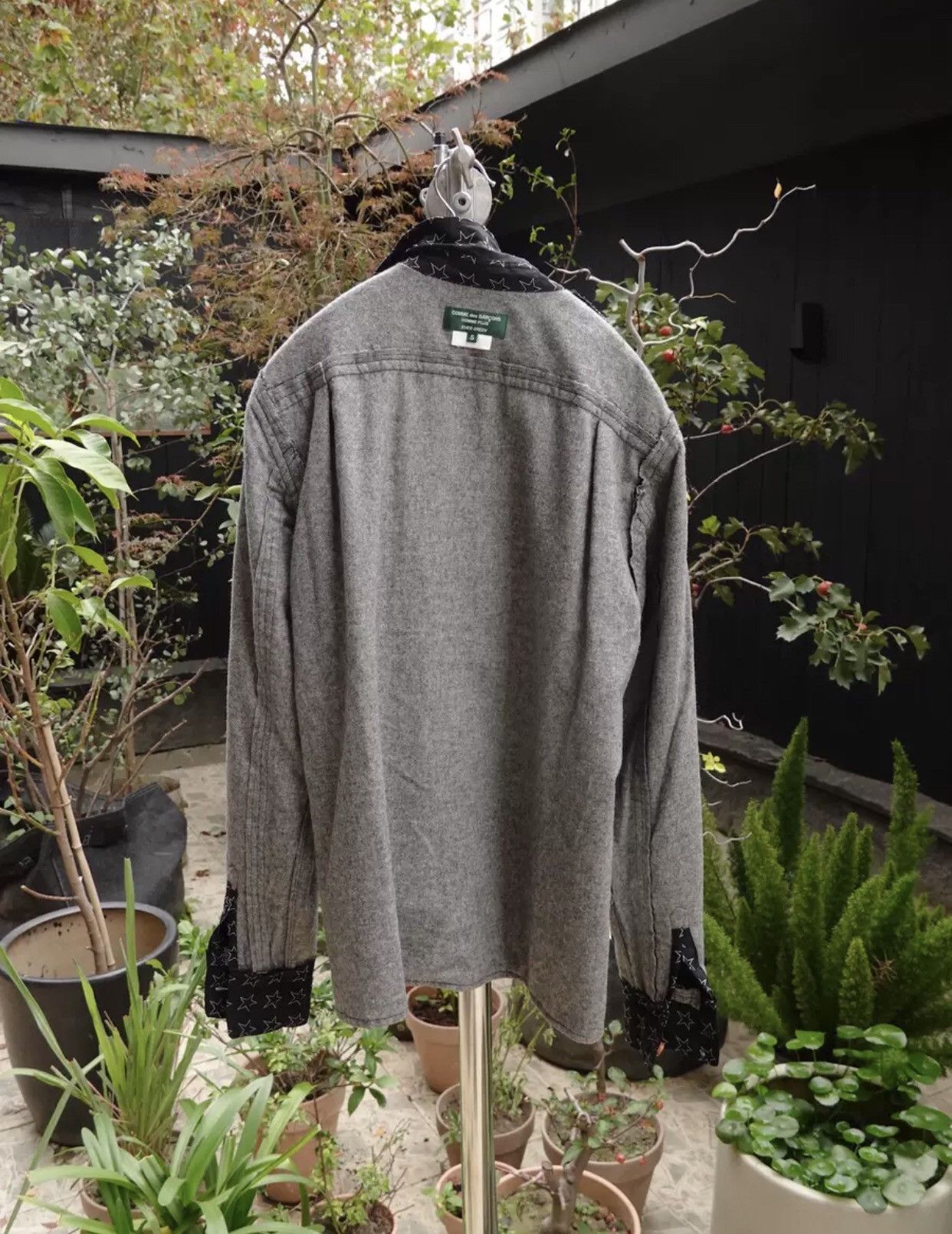 Comme des Garcons Wool two-piece shirt 2412-Nextarrow Size US S / EU 44-46 / 1 - 4 Thumbnail