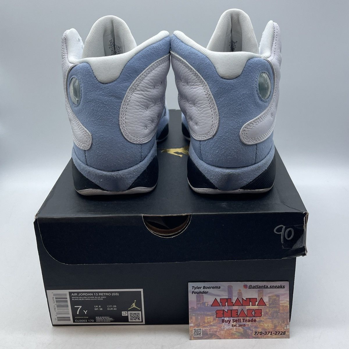 Jordan Brand Air Jordan 13 blue grey Size US 7 / IT 37 - 3 Thumbnail