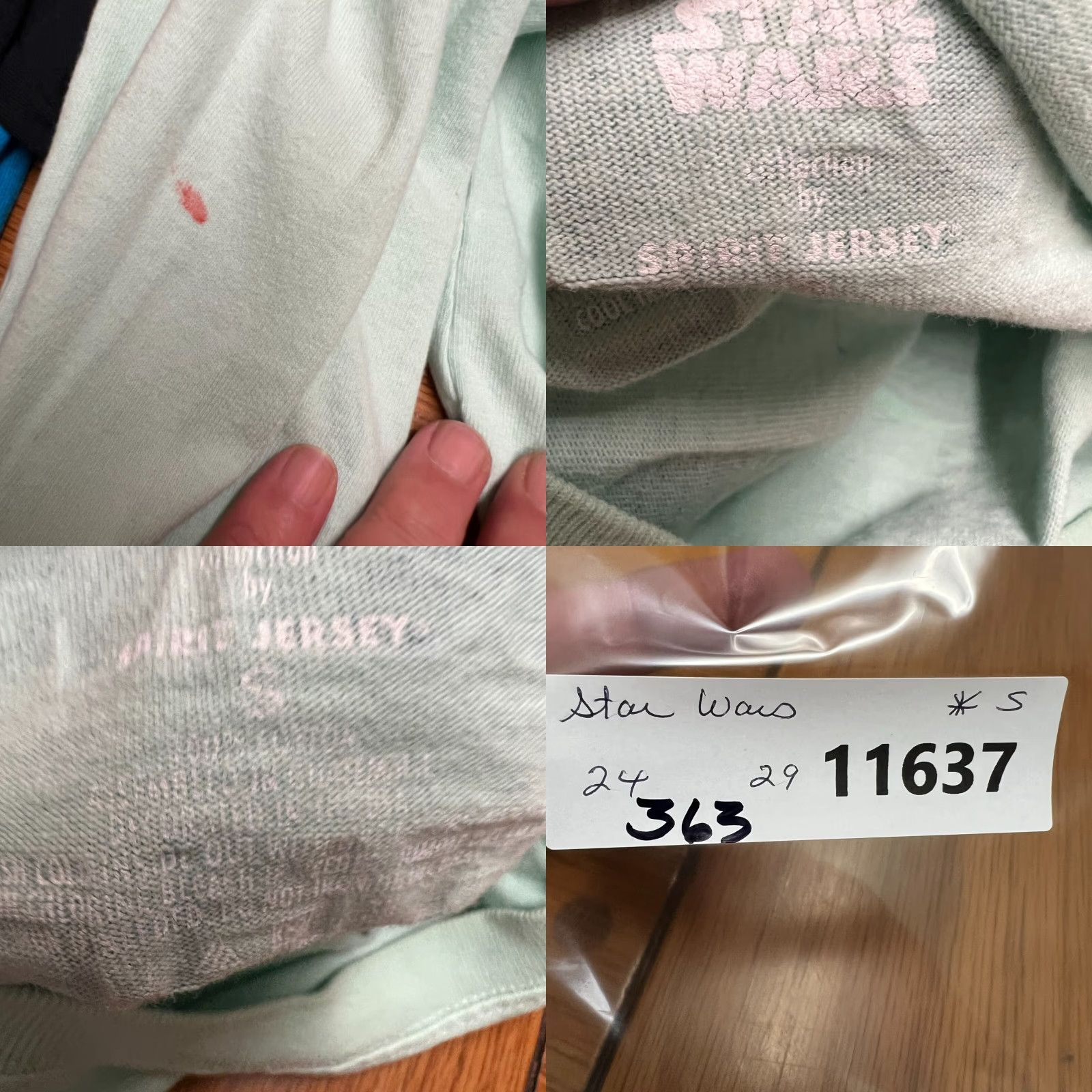 Disney Disney The Mandalorian Grogo Spirt Jersey Shirt Mens S Green Spirit Graphic Print Crew Neck Short Sleeve T-Shirt Men Disney Star Wars 90s Size US S / EU 44-46 / 1 - 8 Thumbnail
