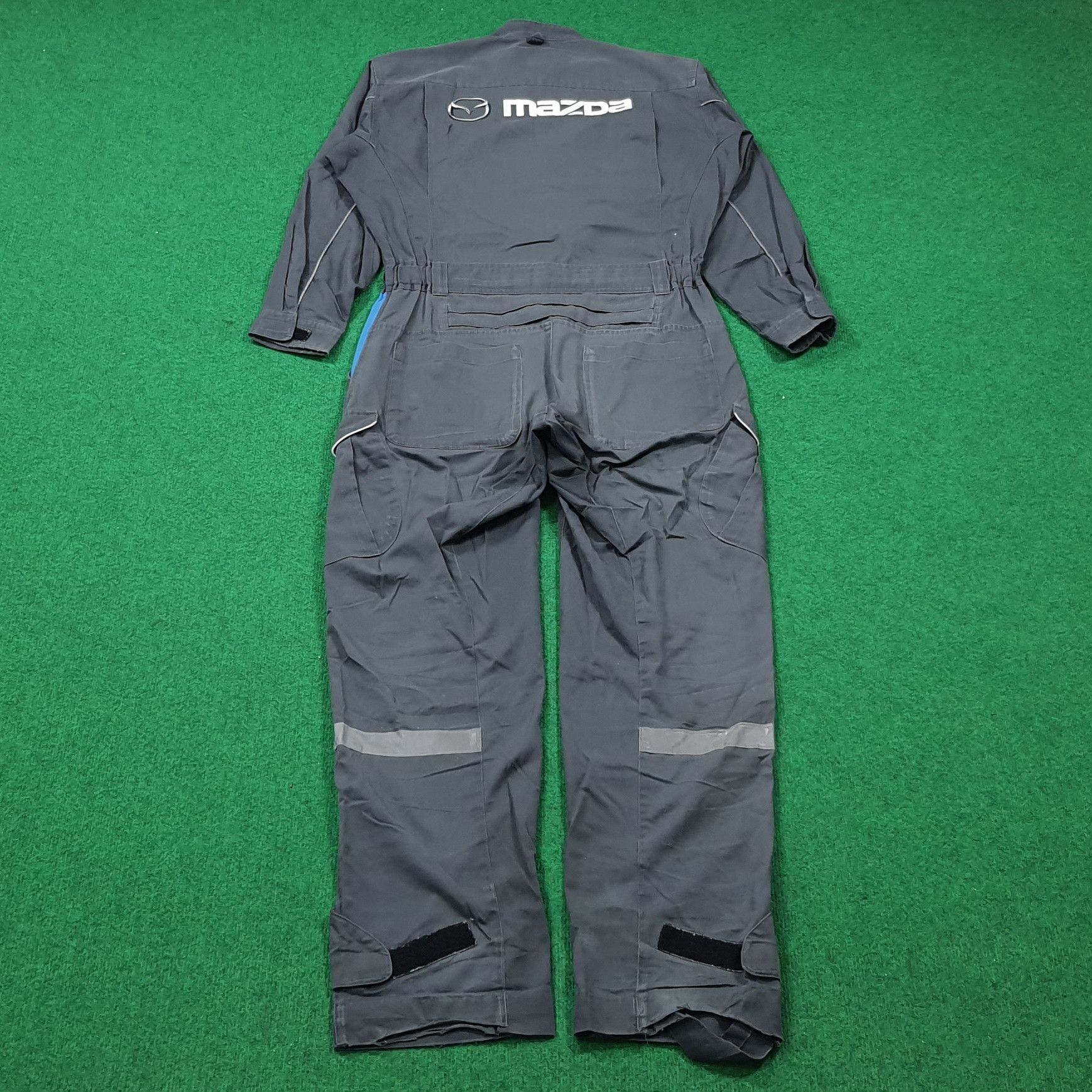 Vintage Mazda Japan Motorsports Workwear Coverall C286N11