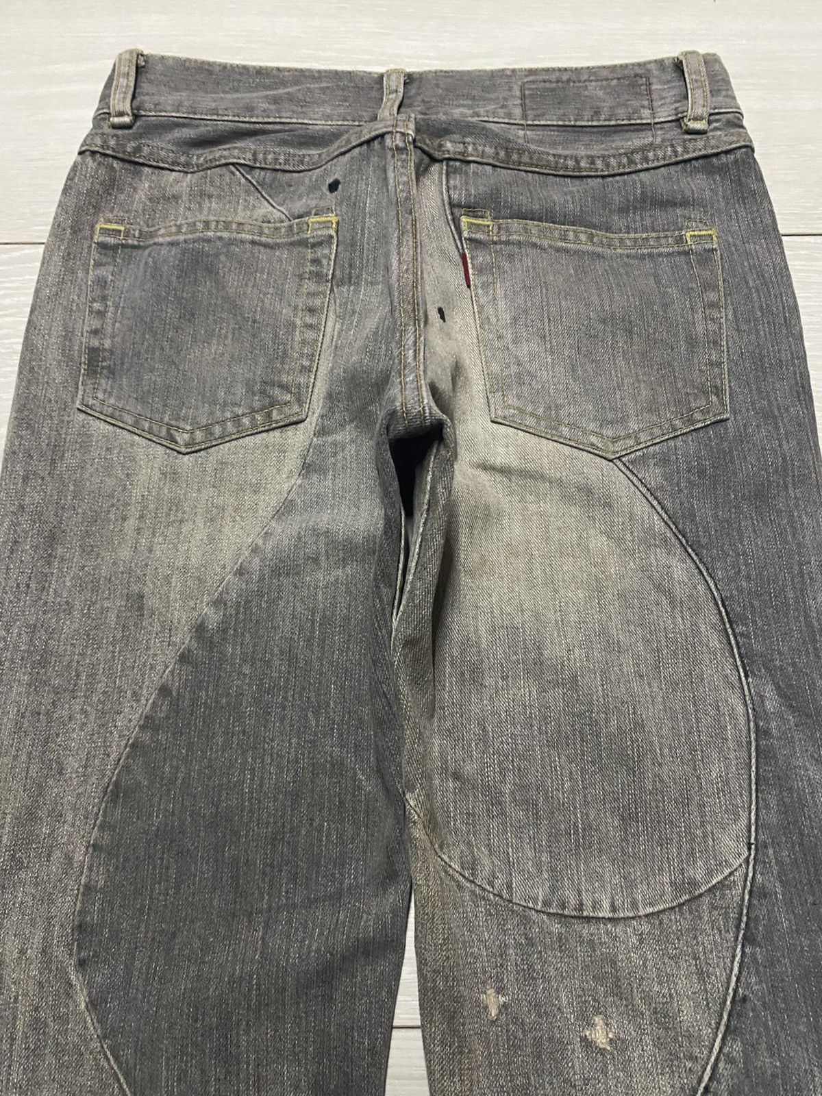 Analog Vintage Japanese Brand Analog Lighning Distressed Jeans Size US 28 / EU 44 - 4 Thumbnail