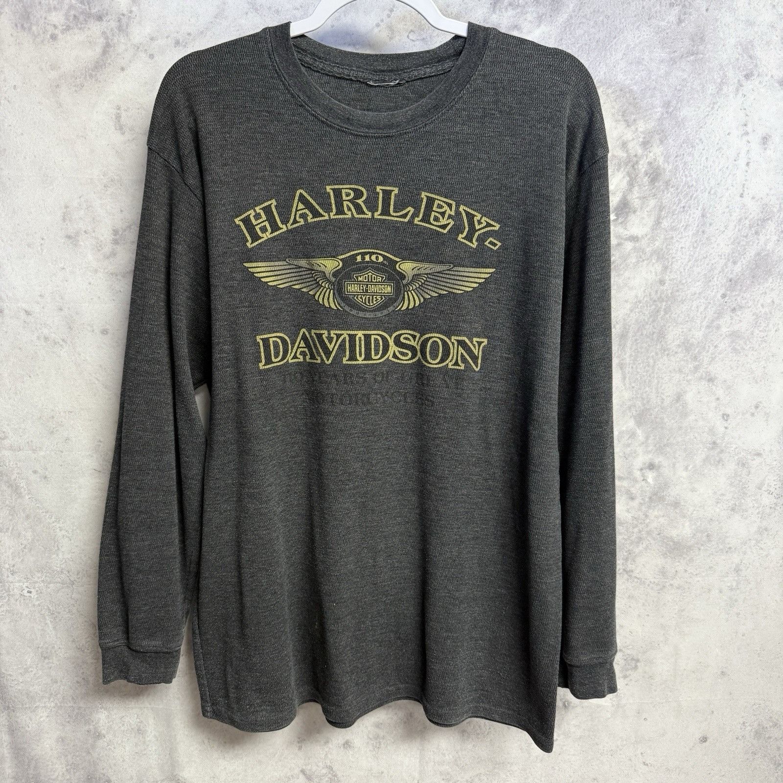 Harley Davidson Harley Davidson Wisconsin T Shirt Mens XL 22.5x28.5 Long Sle Size US XL / EU 56 / 4 - 1 Thumbnail