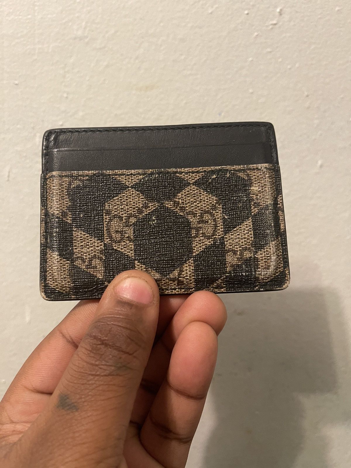 Gucci Gucci Bi-Color GG Card Holder Size ONE SIZE - 1 Thumbnail