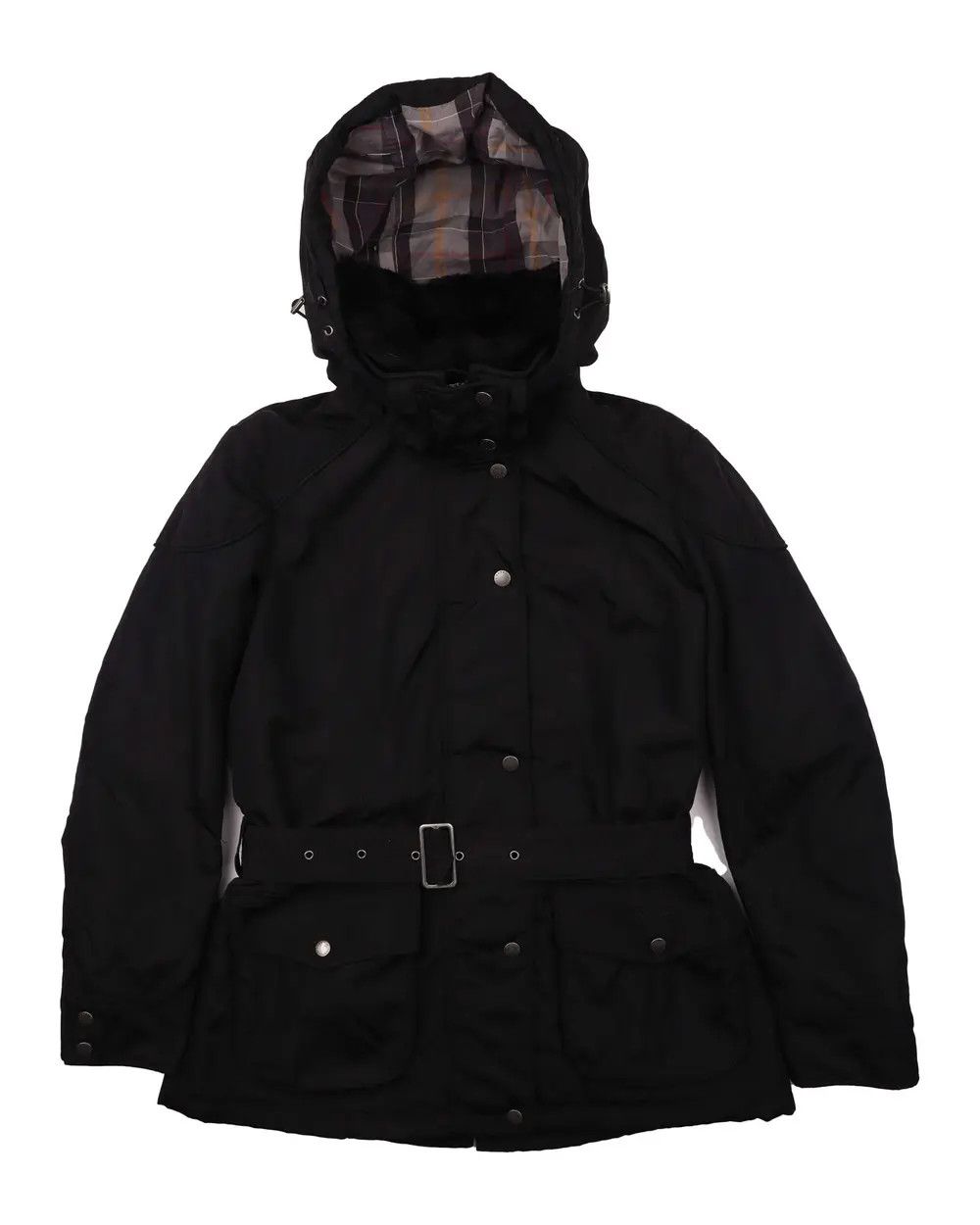 Barbour Women's Barbour Outlaw Waterproof Hooded Jacket Black Size M Size M / US 6-8 / IT 42-44 - 1 Thumbnail